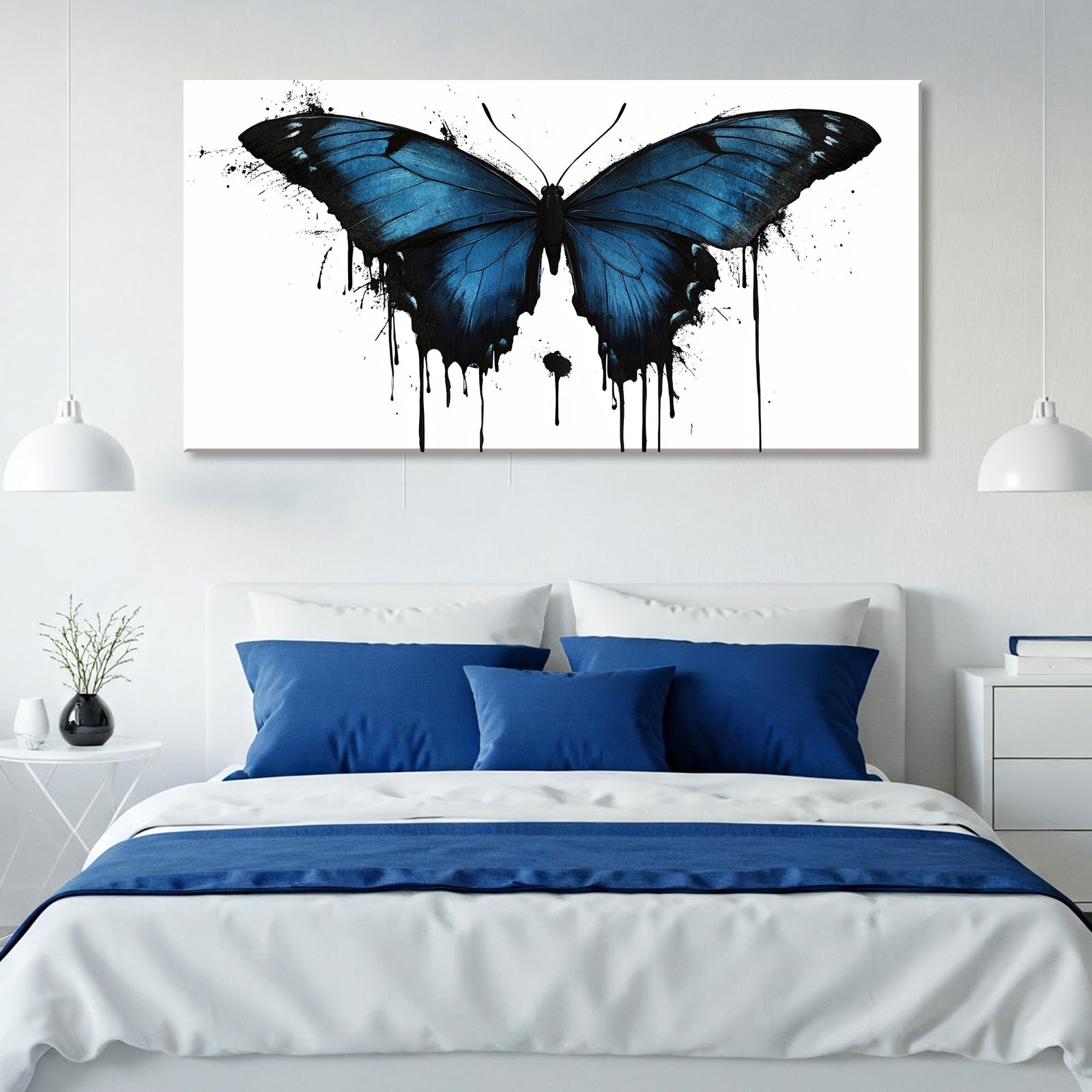 Butterfly Ink Modern Wall Artwork