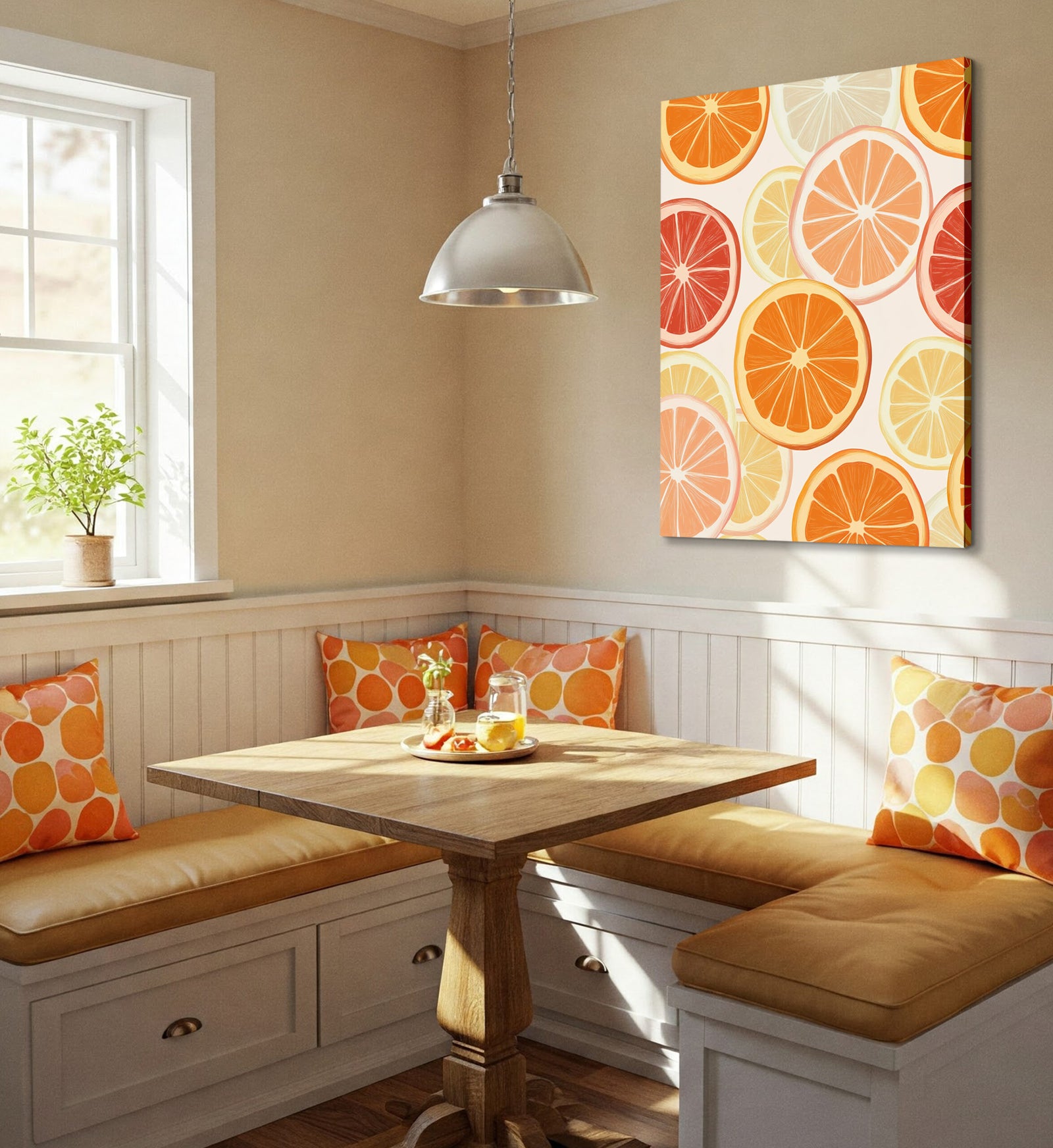 Sour Slices Abstract Wall Art