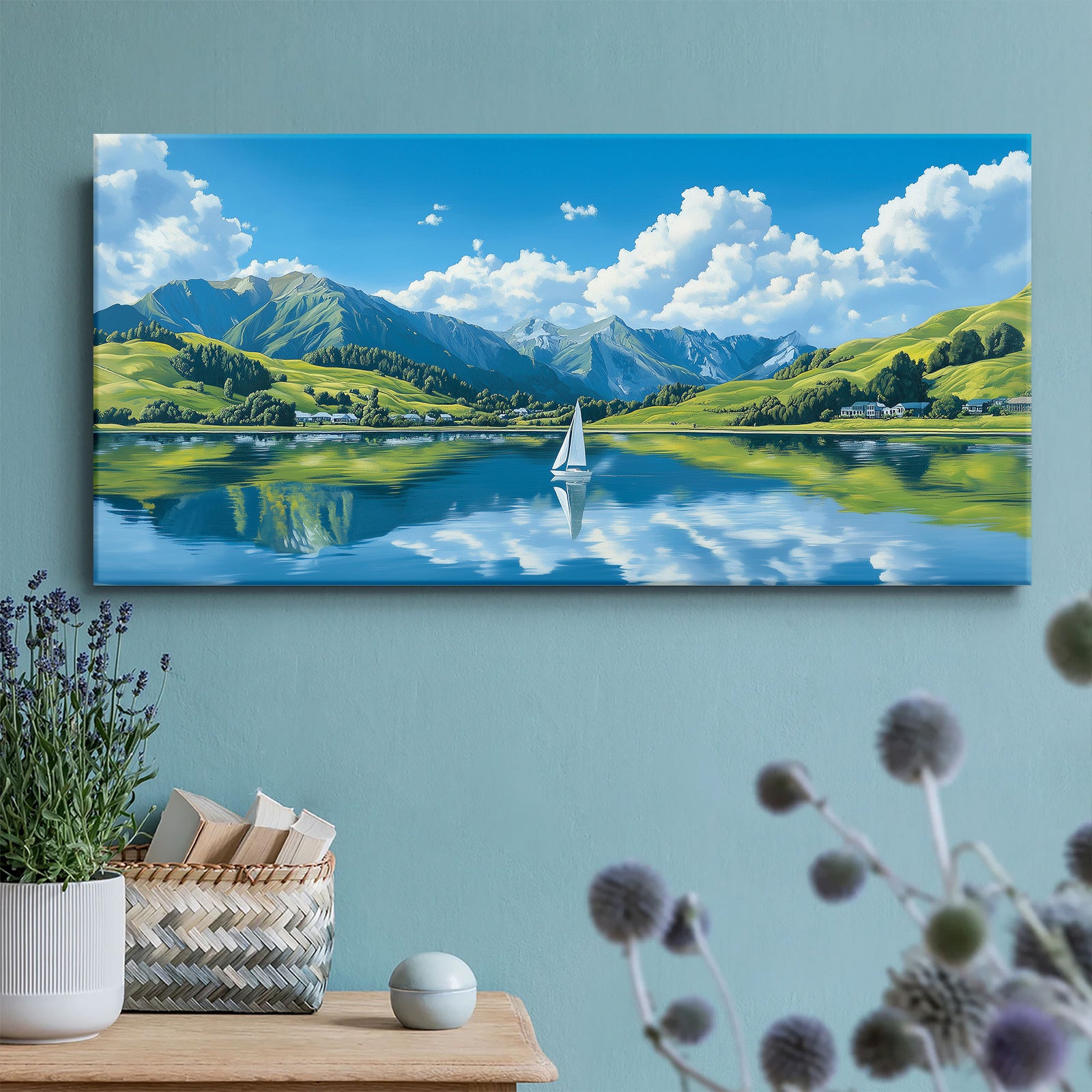 Peaceful New Zealand Fine Arts Print