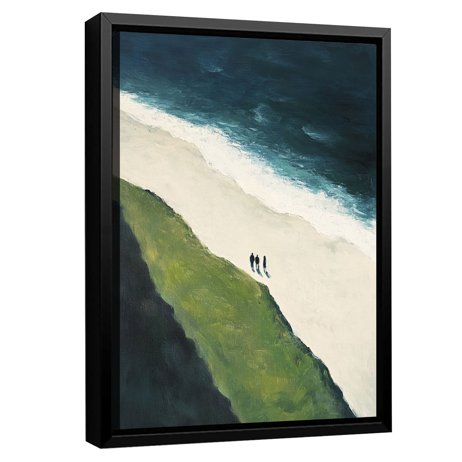 Endless Shoreline Canvas Fine Arts Print