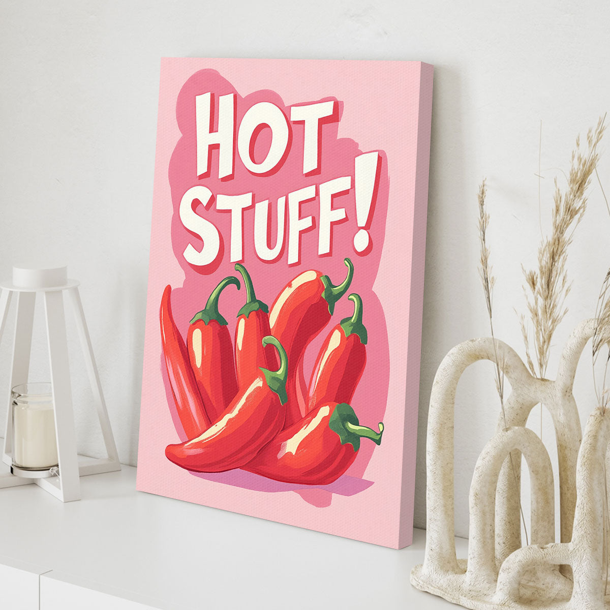 Hot Stuff Chili Modern Wall Artwork