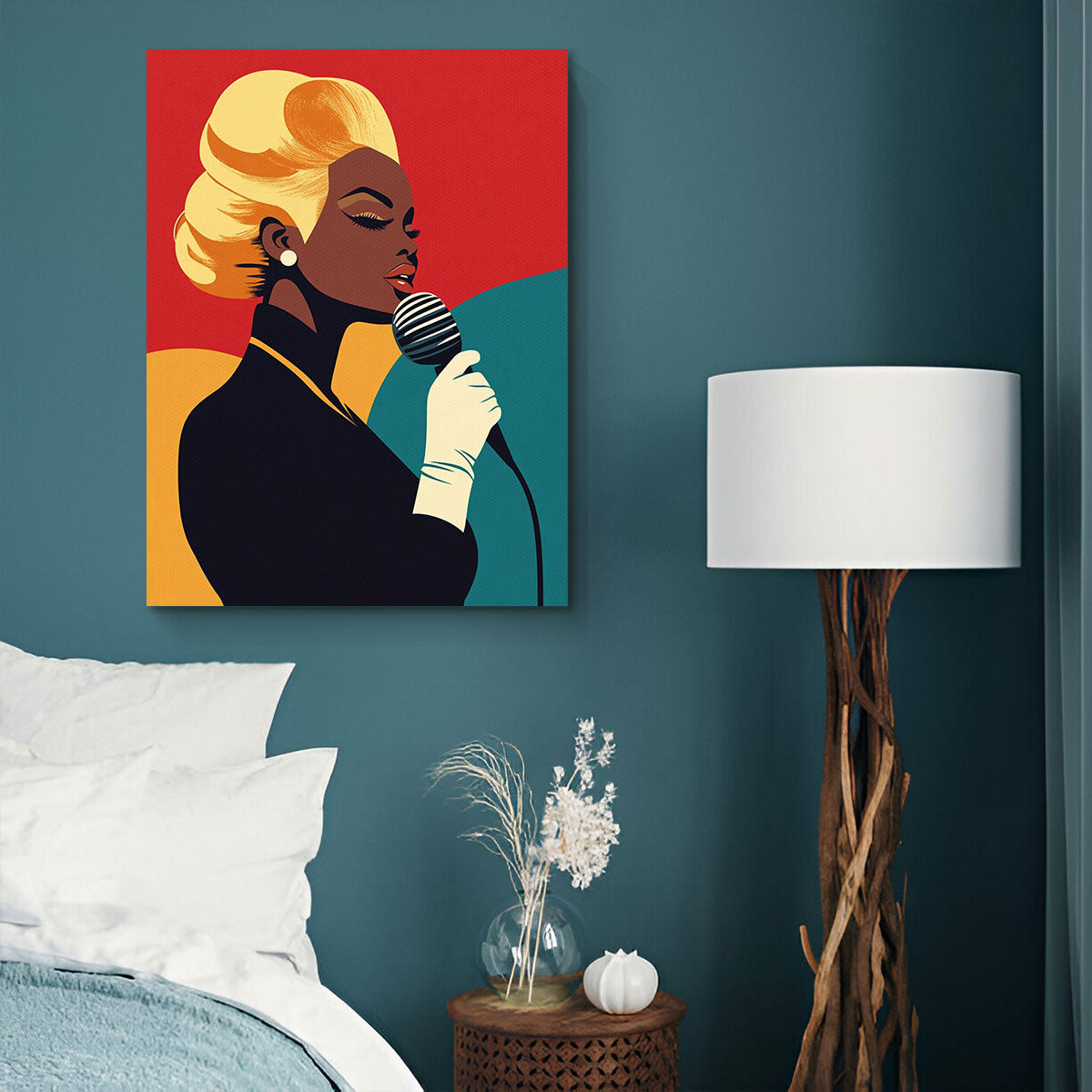 Jazz Diva Modern Wall Artwork