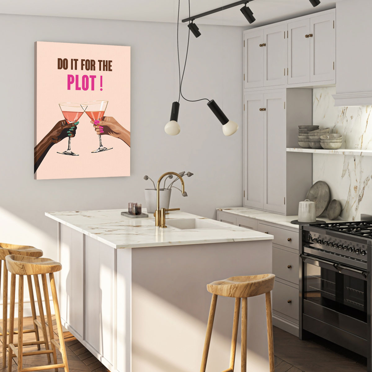 Do It For The Plot Modern Wall Artwork