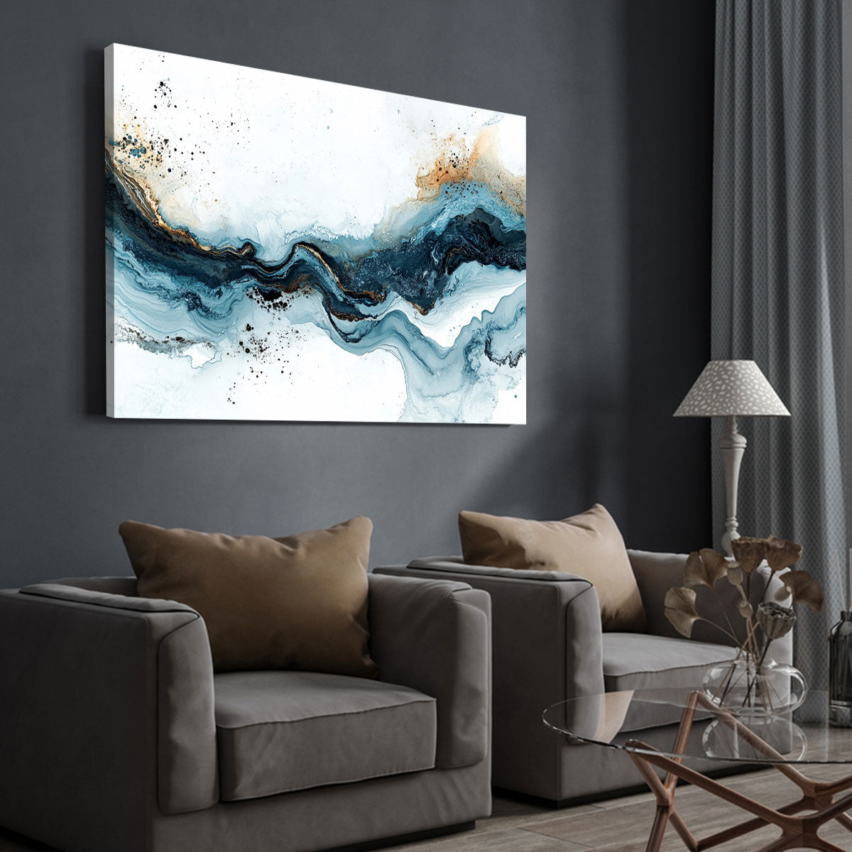 Contemporary Landscape Minimalist Canvas Print