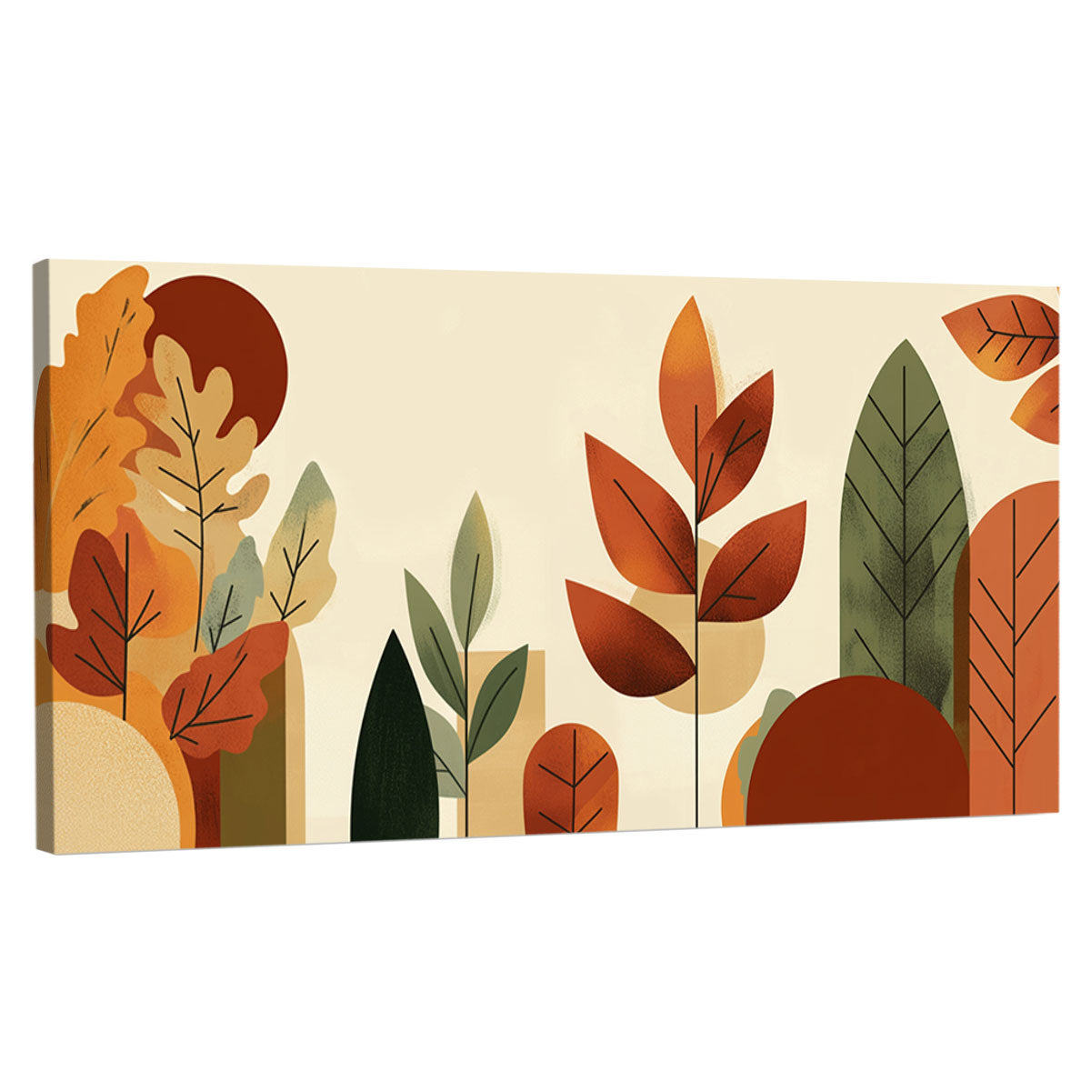 Abstract Autumnal Canopy Boho Wall Decor