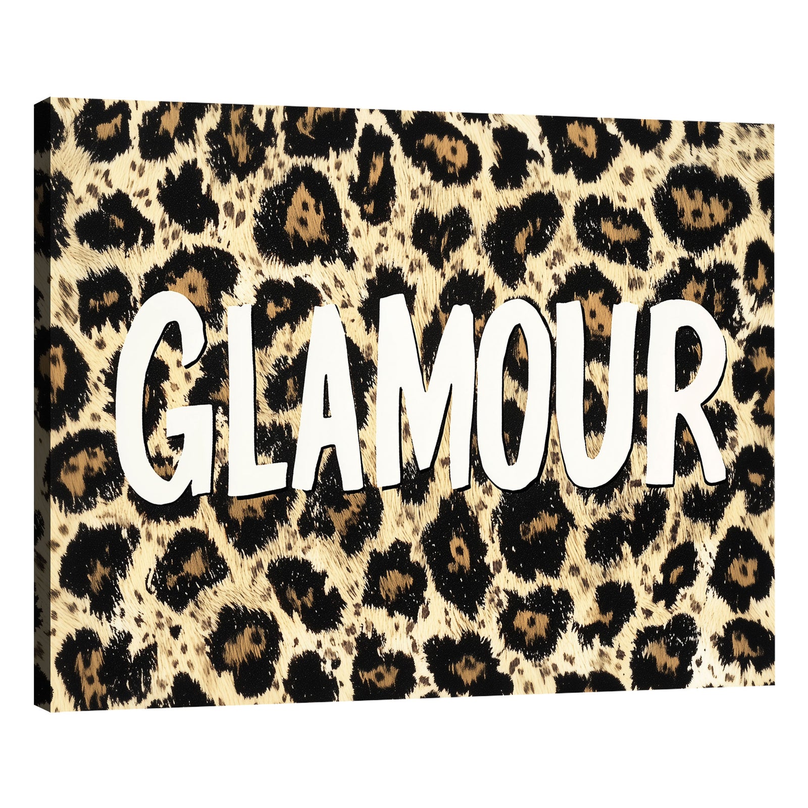 GLAMOUR Leopard Modern Wall Artwork