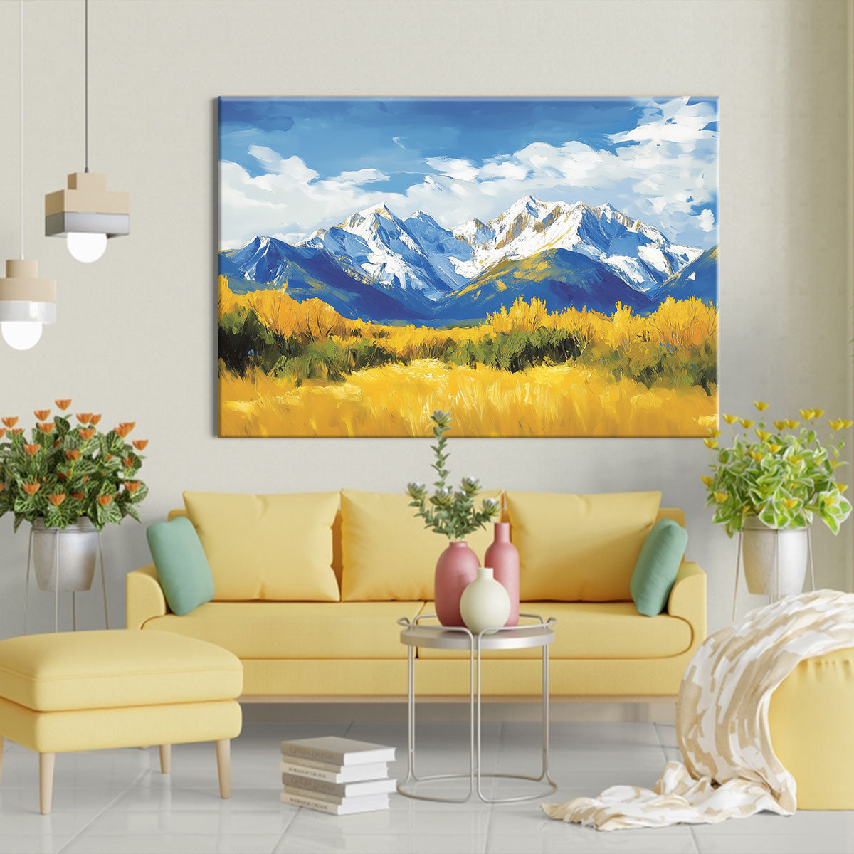 Panoramic Splendor Mountain Wall Art