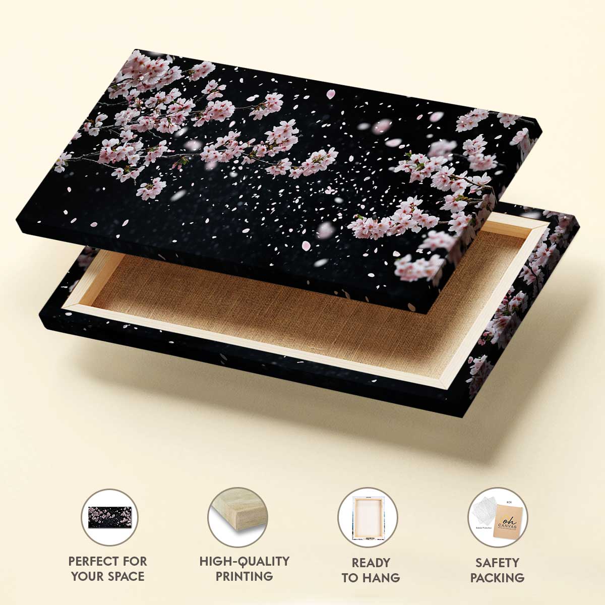 Ephemeral Cascade Floral Wall Decor