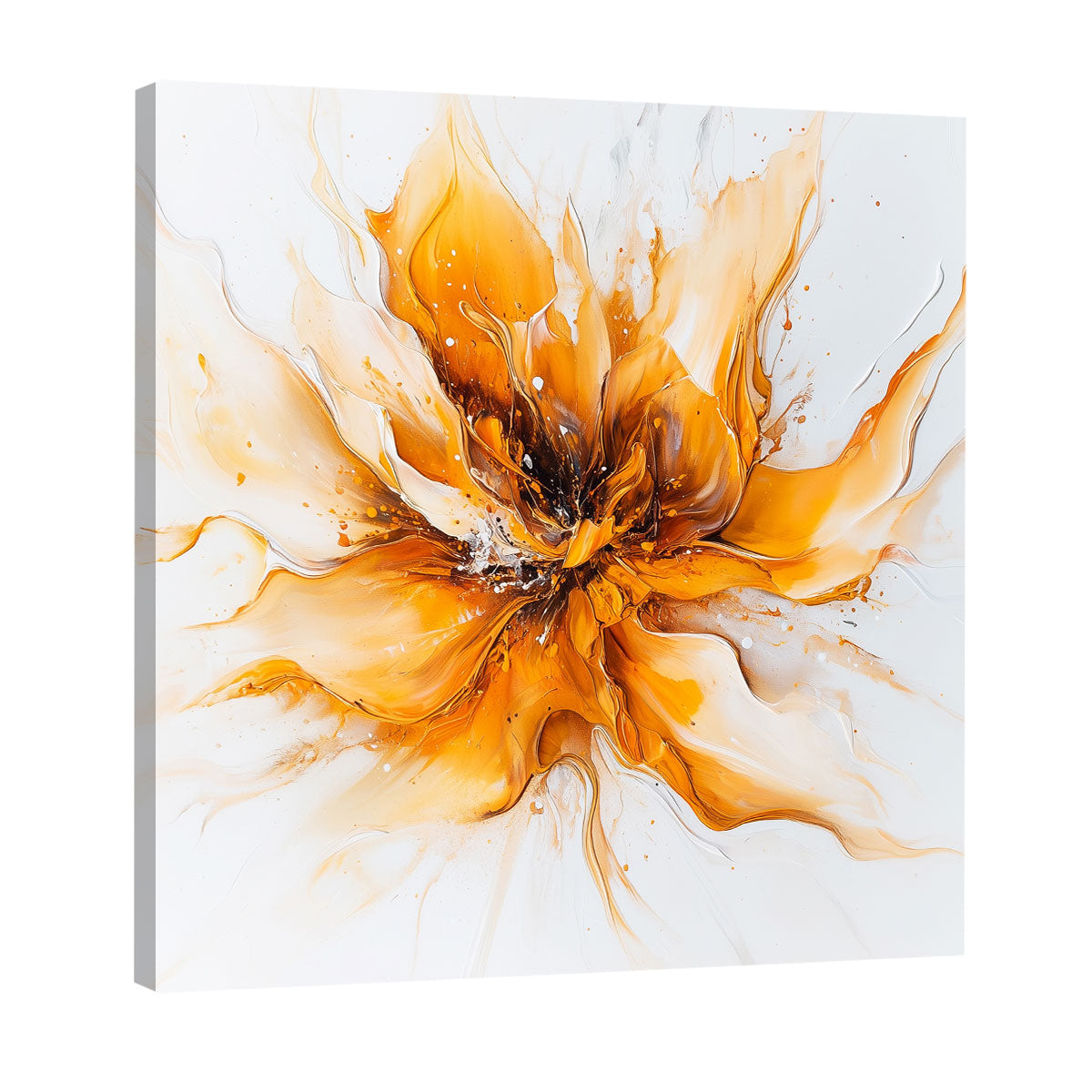 Yellow Flower Canvas Fine Arts Print