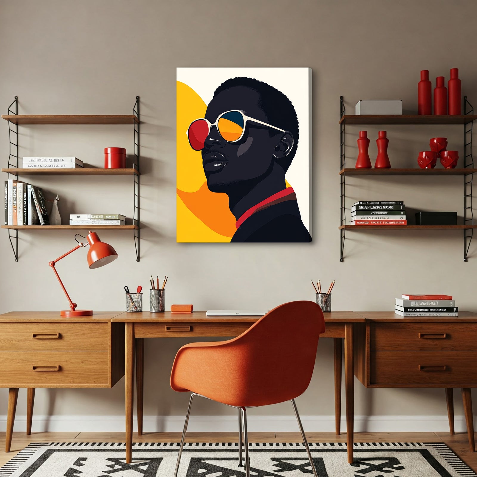 Artistic Portrait Modern Wall Artwork