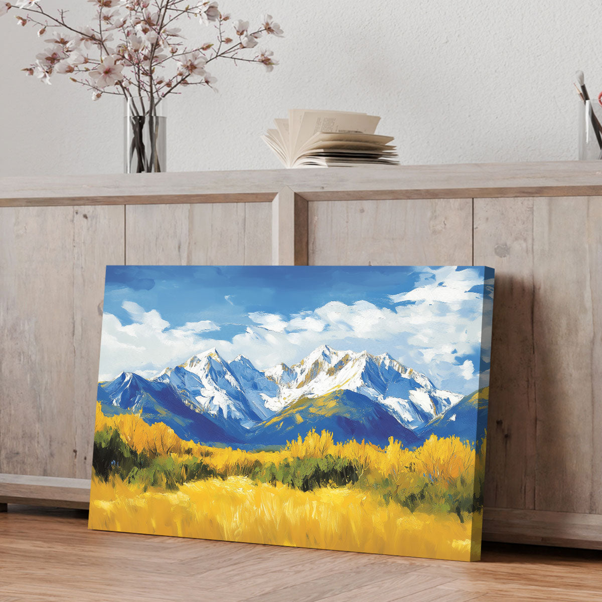 Panoramic Splendor Mountain Wall Art