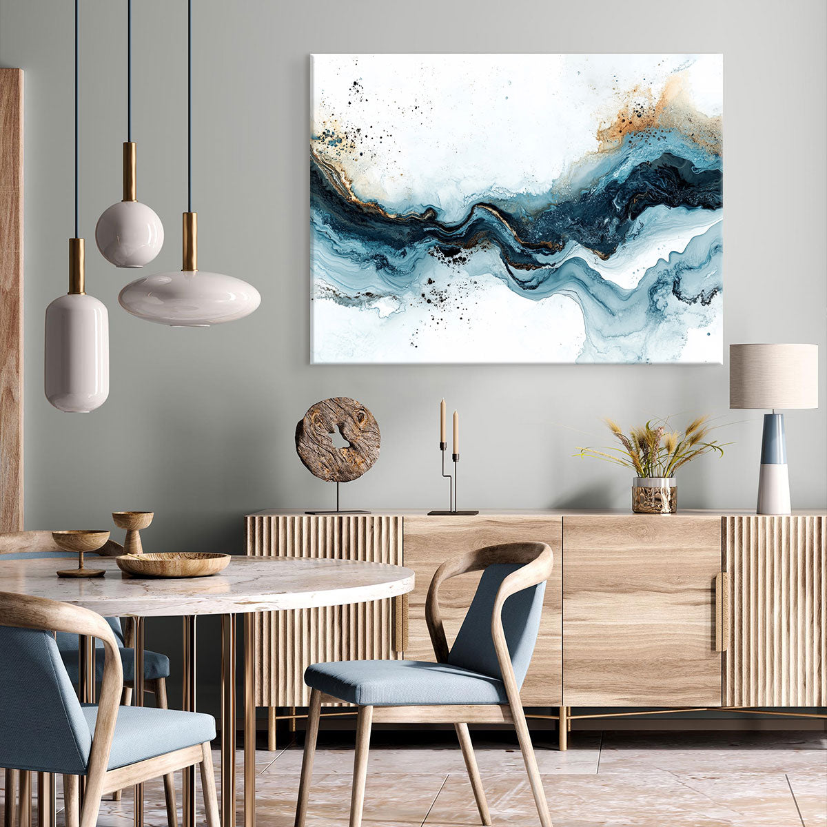 Contemporary Landscape Minimalist Canvas Print