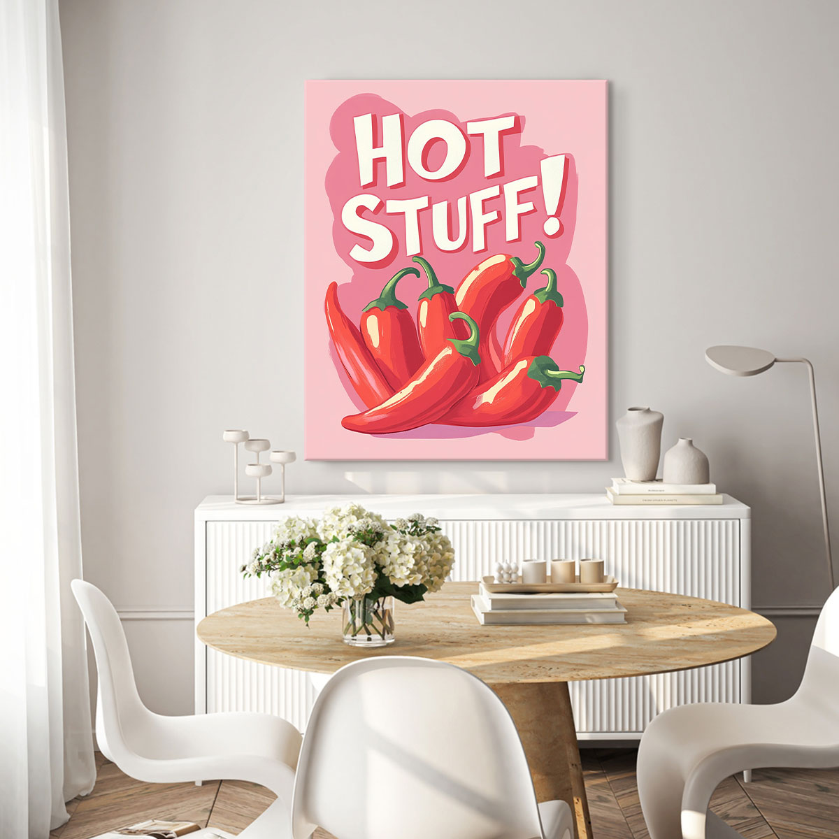 Hot Stuff Chili Modern Wall Artwork