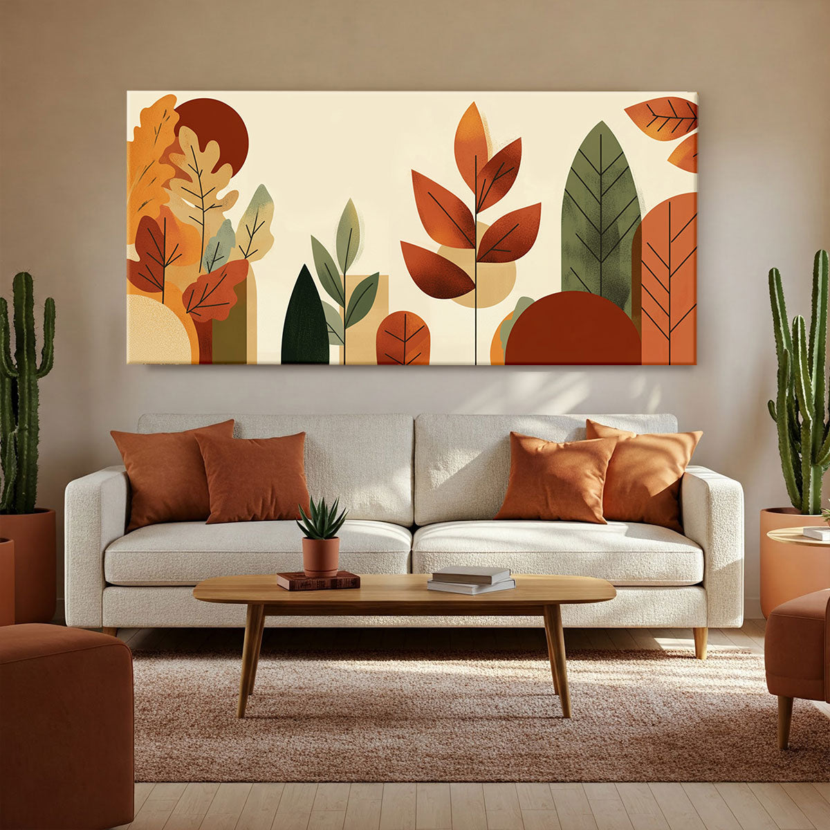 Abstract Autumnal Canopy Boho Wall Decor