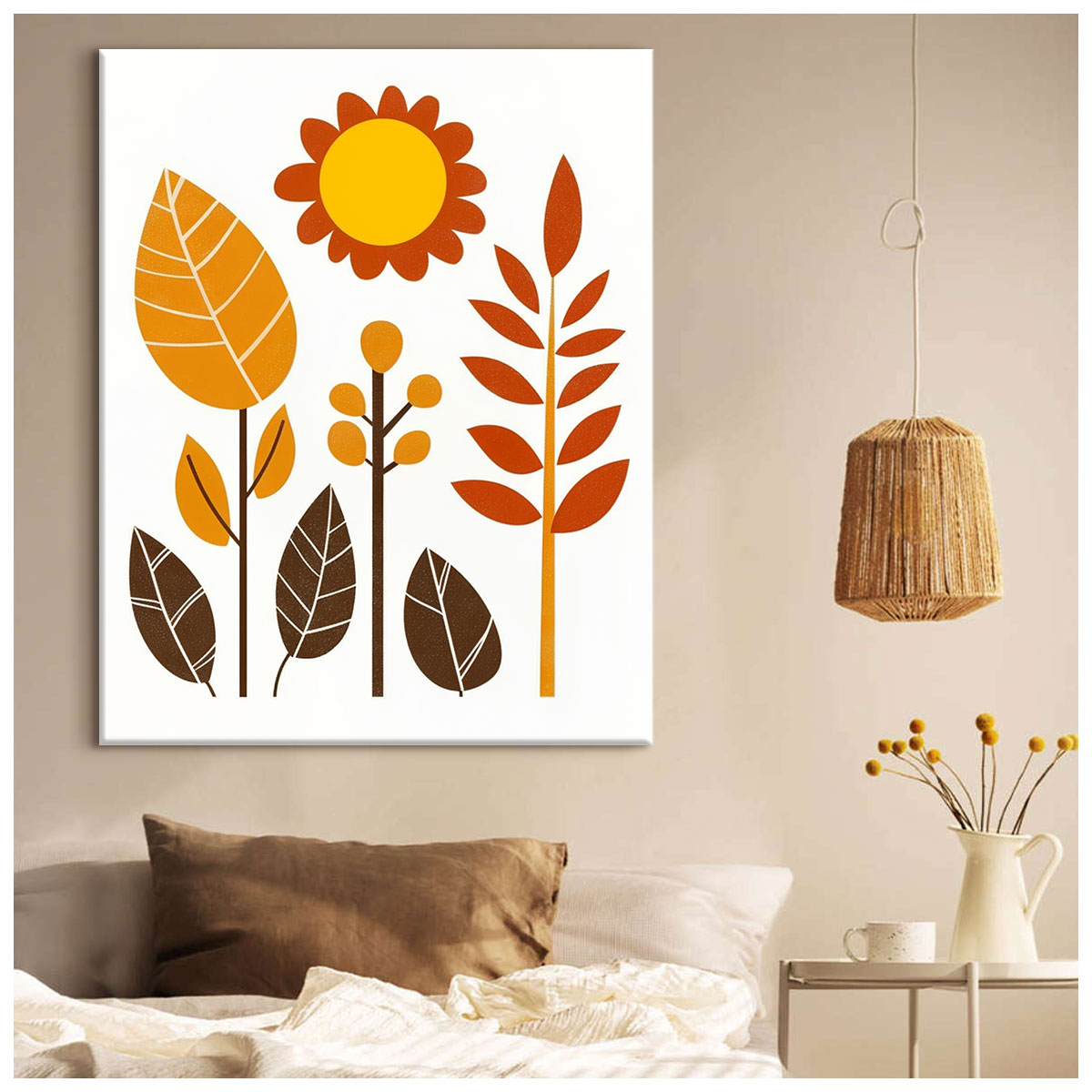 Geometric Arrangement Boho Wall Decor