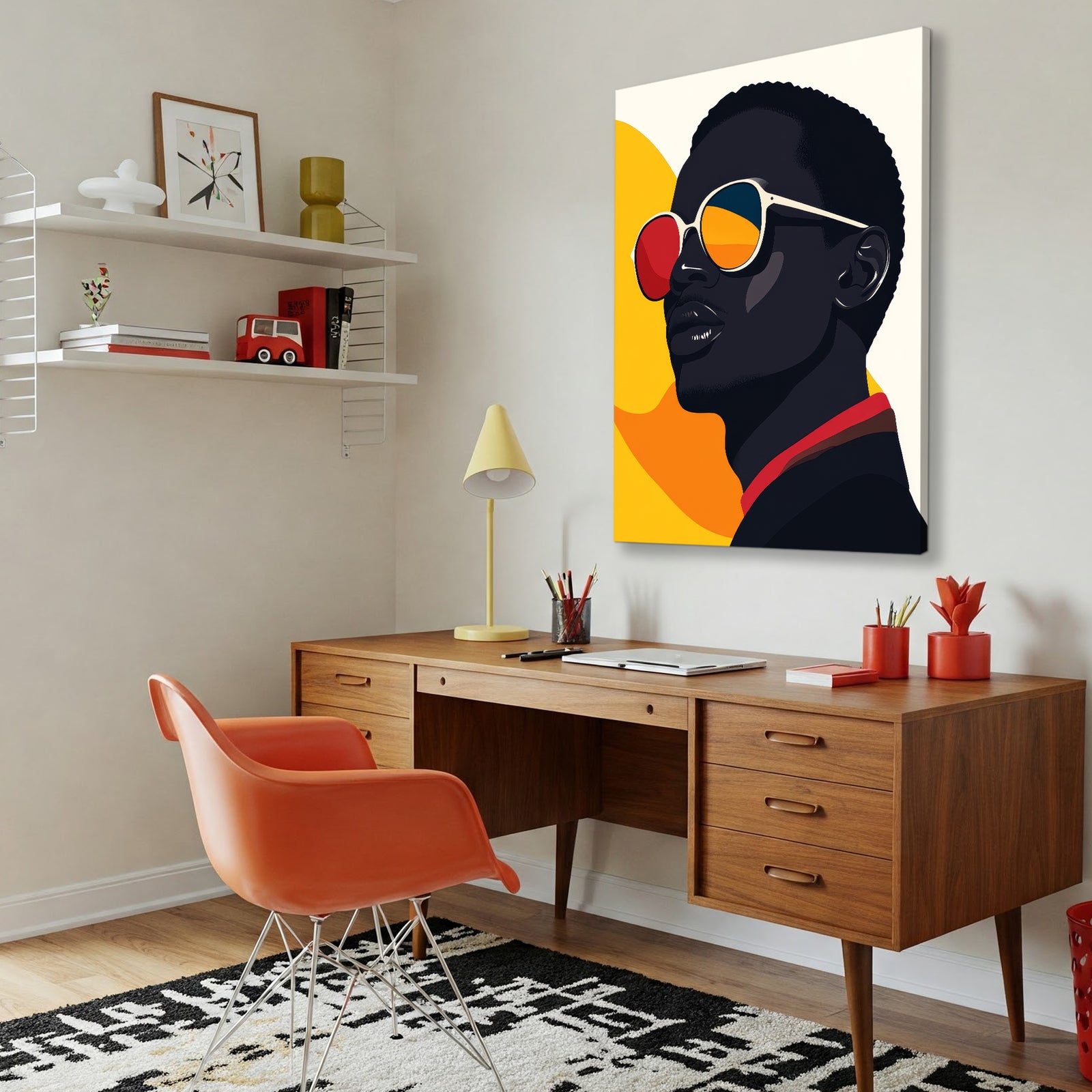 Artistic Portrait Modern Wall Artwork
