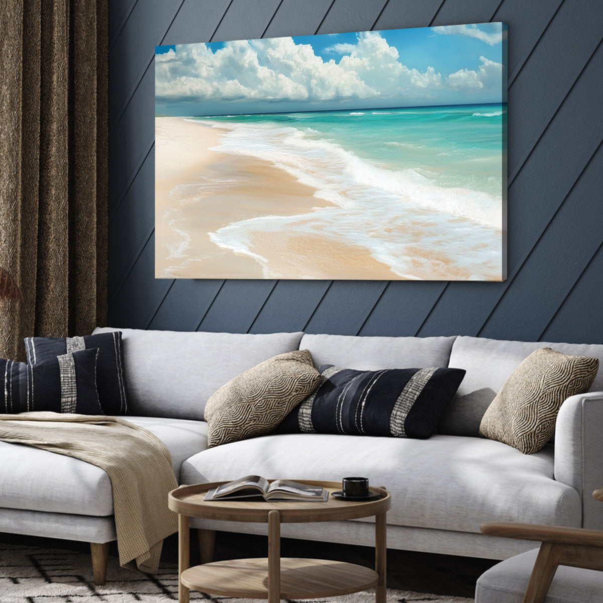 Dreamscape Beach Wall Art Coastal Canvas