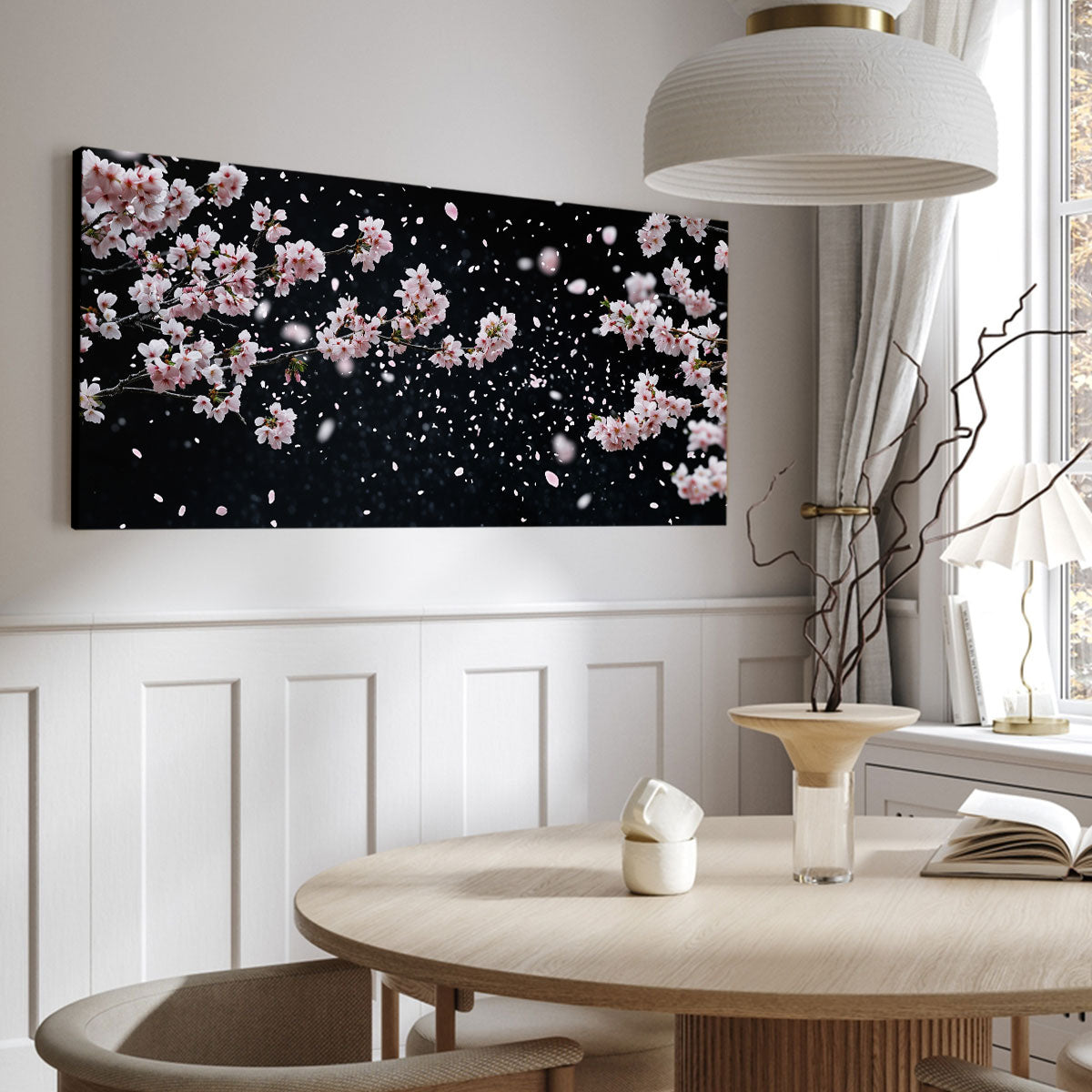 Ephemeral Cascade Floral Wall Decor