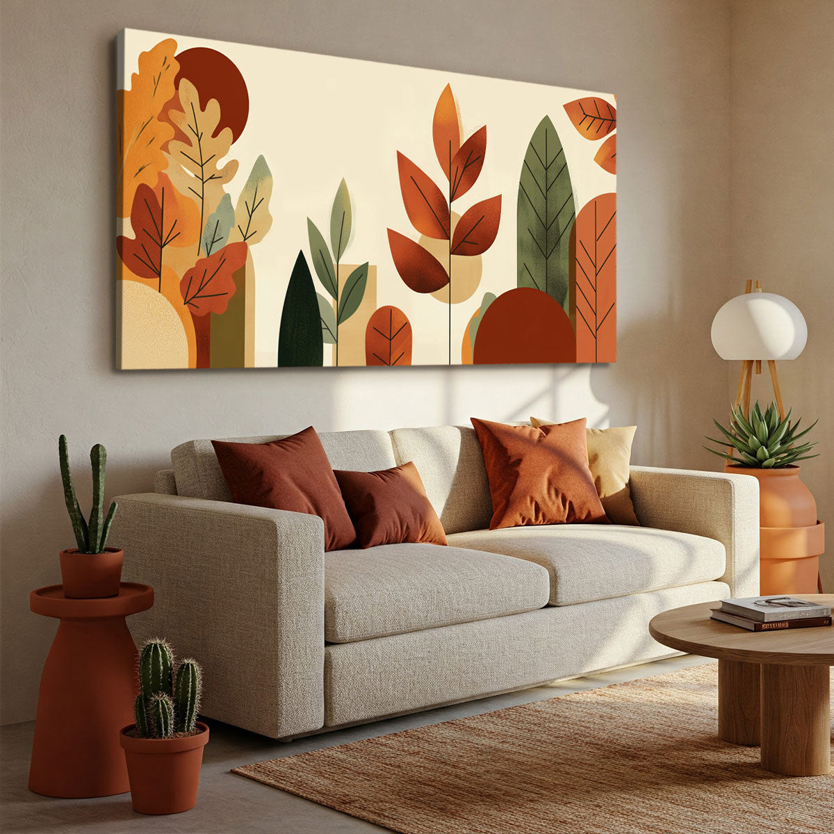 Abstract Autumnal Canopy Boho Wall Decor