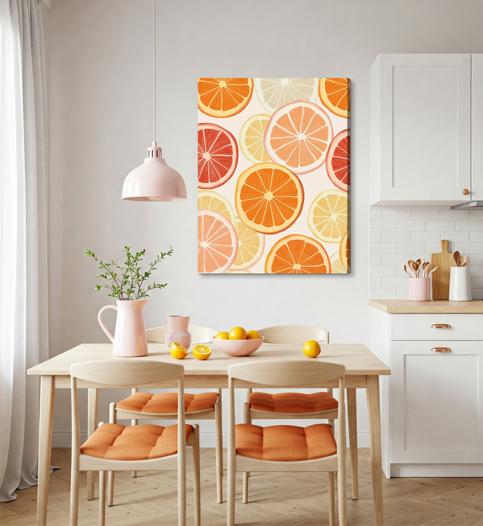 Sour Slices Abstract Wall Art