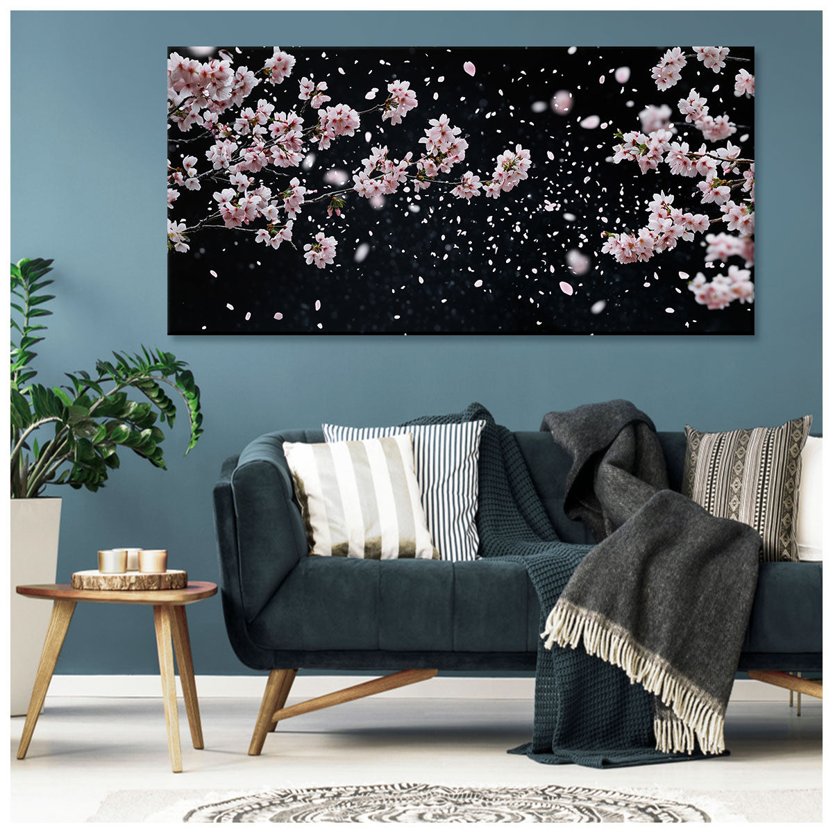 Ephemeral Cascade Floral Wall Decor