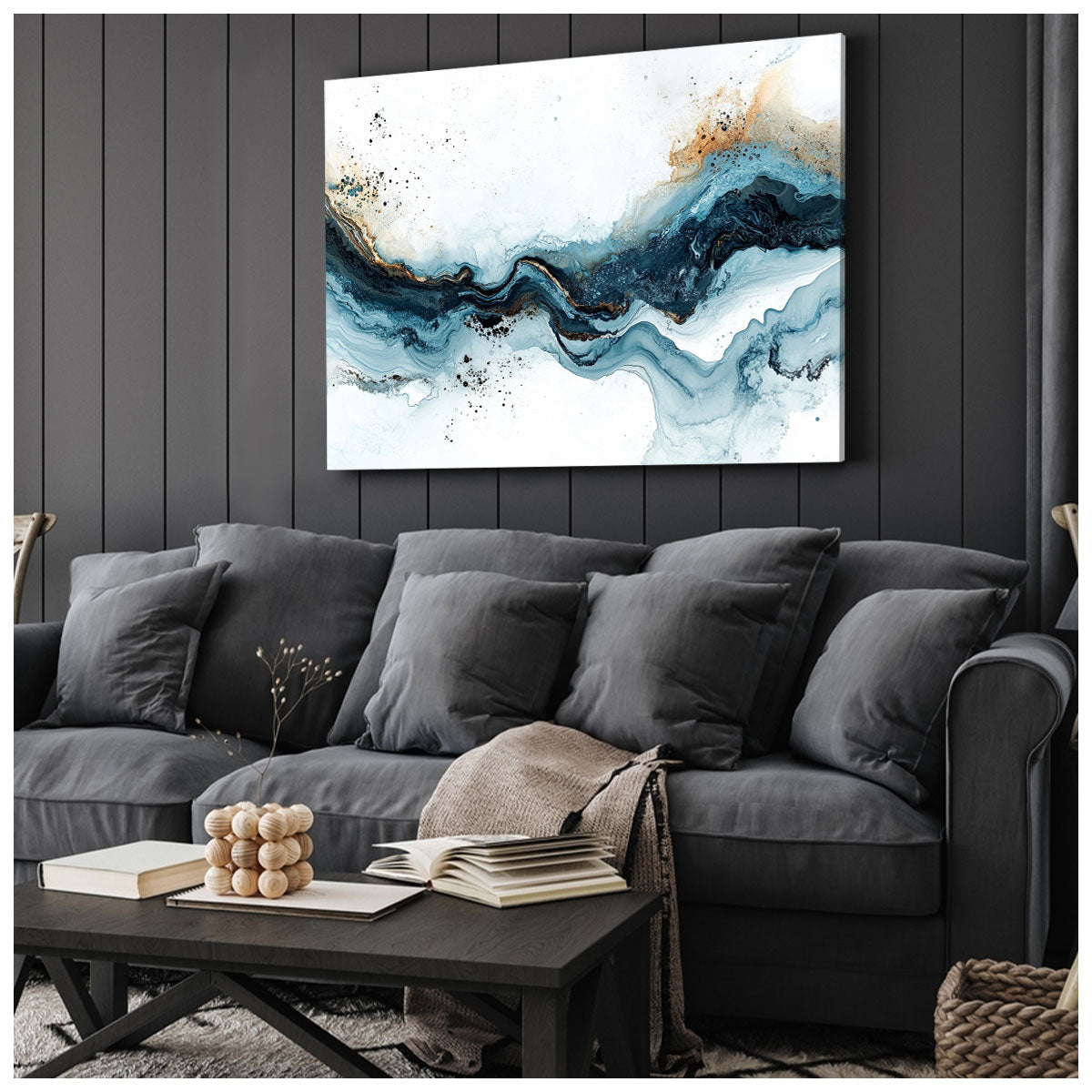 Contemporary Landscape Minimalist Canvas Print