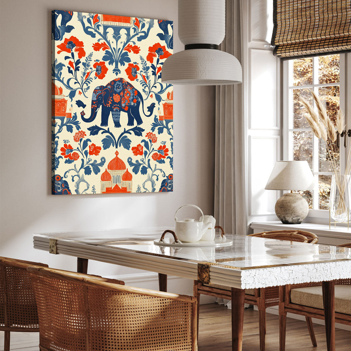 Colorful Elephant Boho Wall Decor