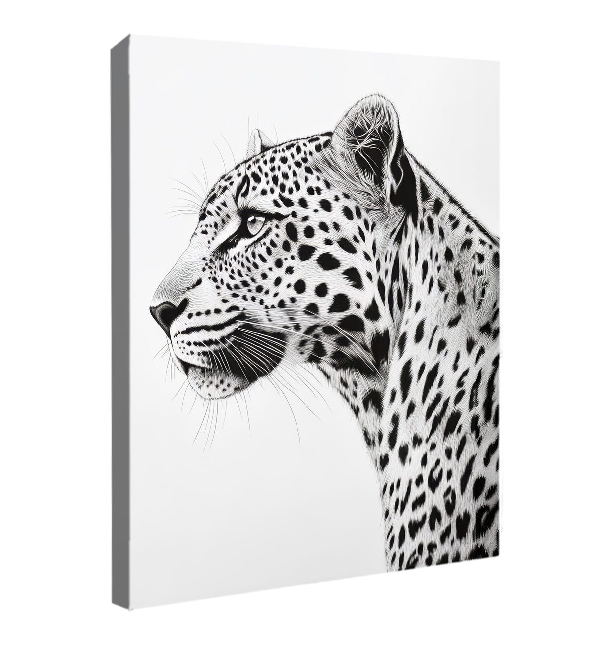 Leopard Gaze Modern Wall Artwork
