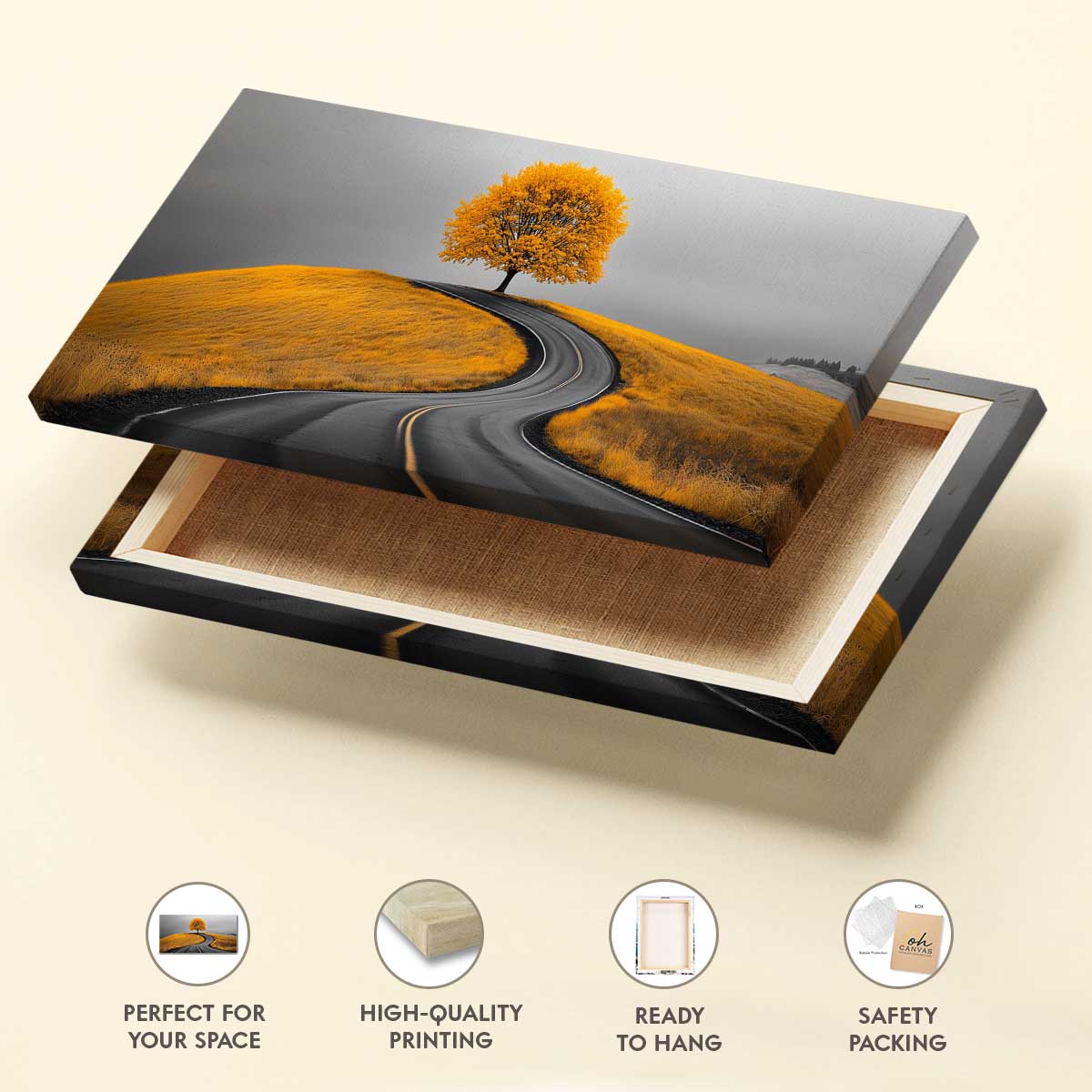 Golden Monolith Fine Arts Print