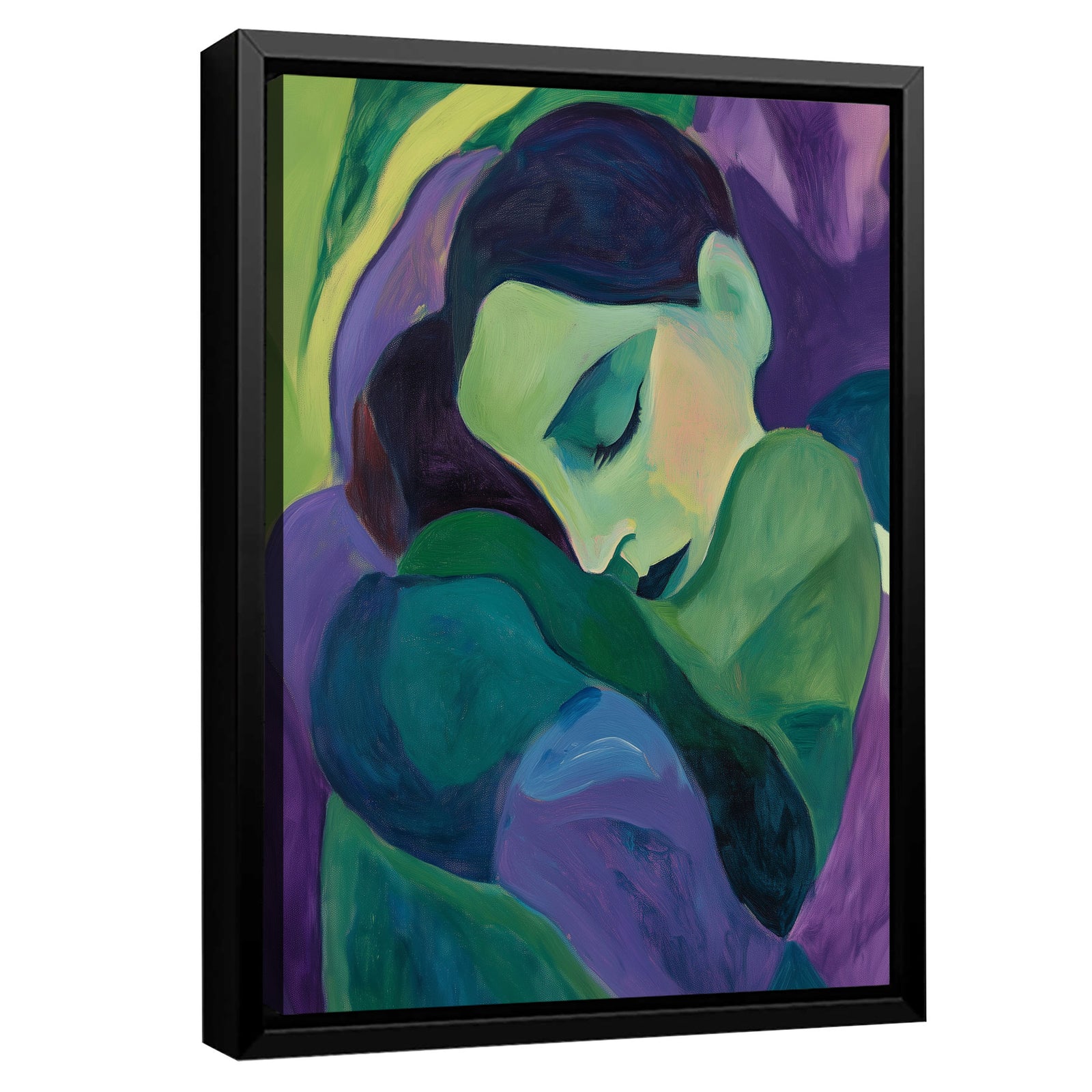 Woman Abstract Portrait Fine Arts Print