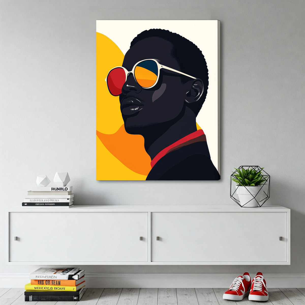 Artistic Portrait Modern Wall Artwork