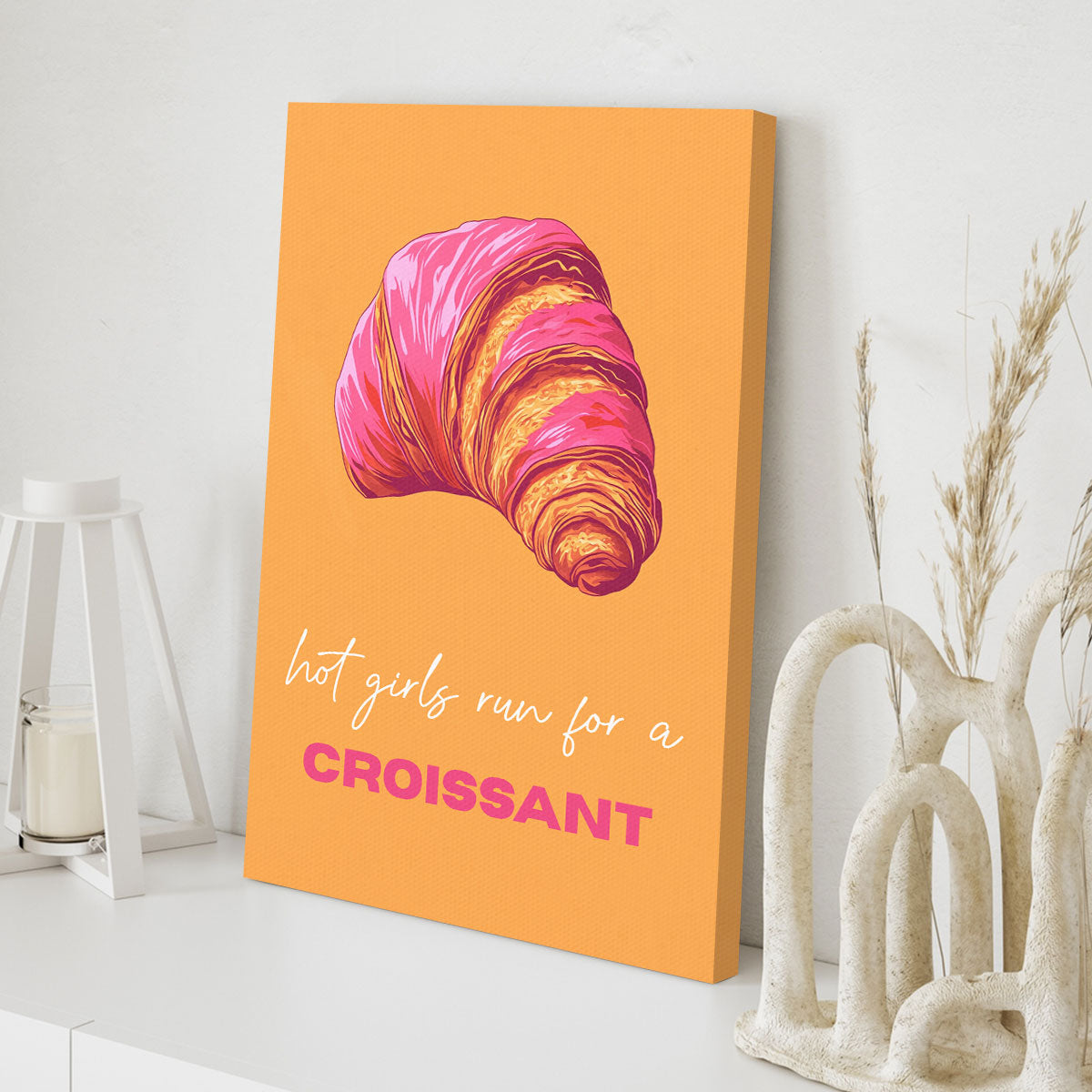 A Croissant Modern Wall Artwork