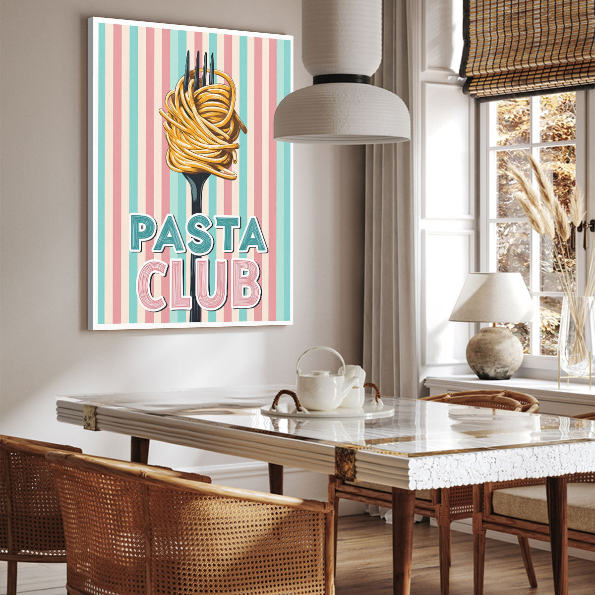 Pasta Club Modern Wall Artwork