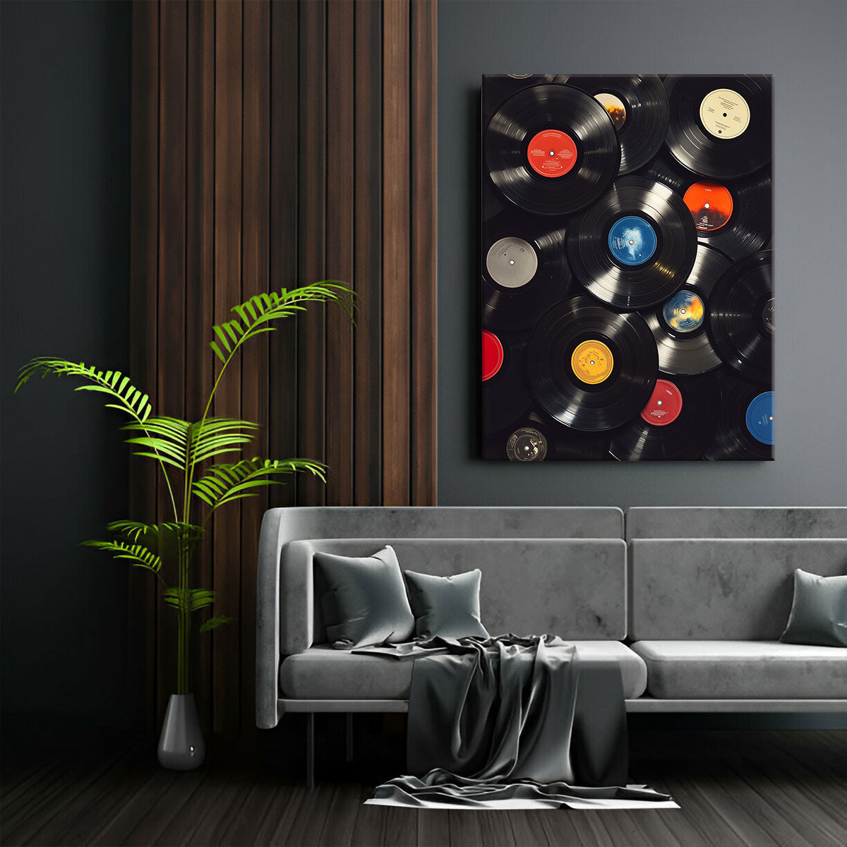 Vinyl Record Modern Wall Artwork
