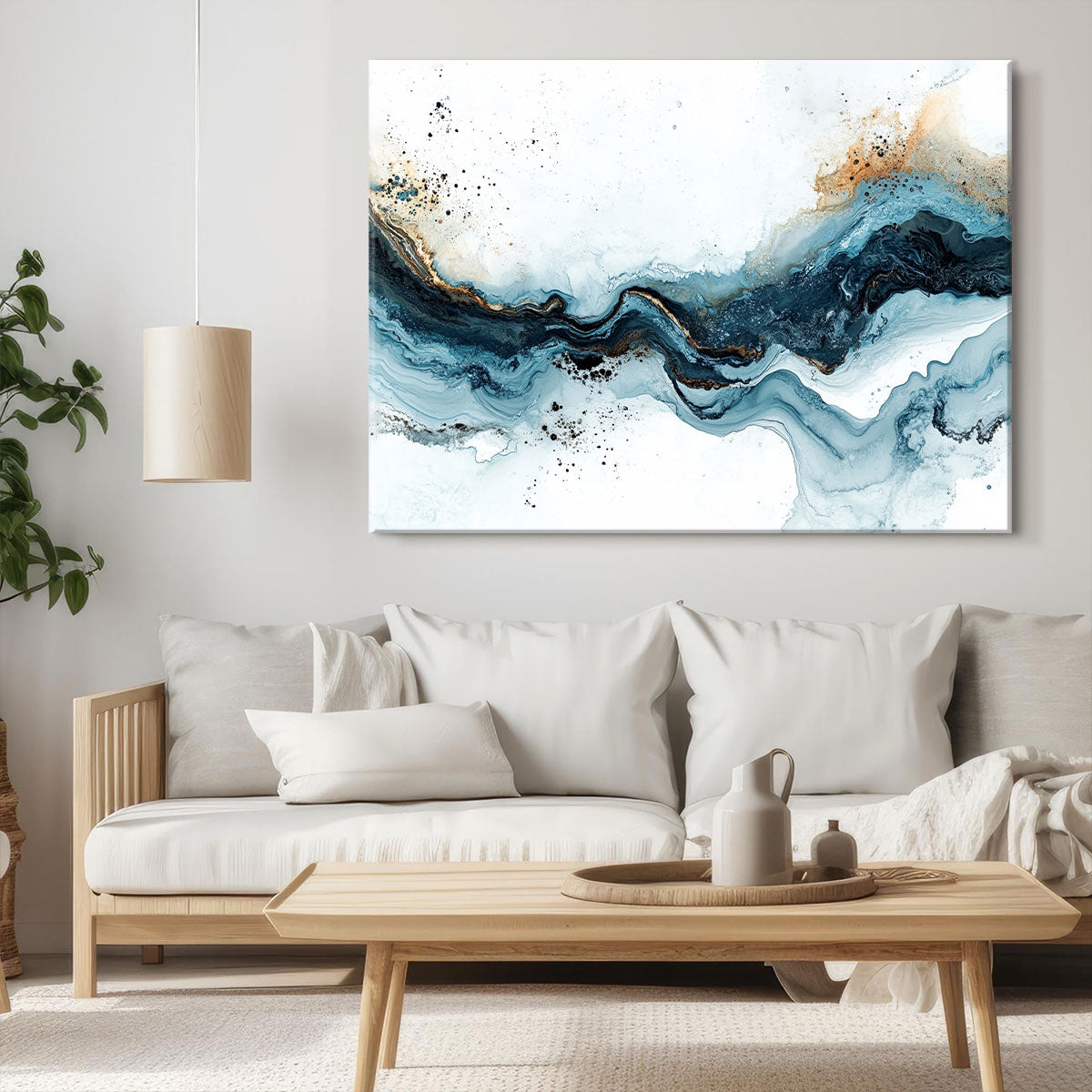 Contemporary Landscape Minimalist Canvas Print