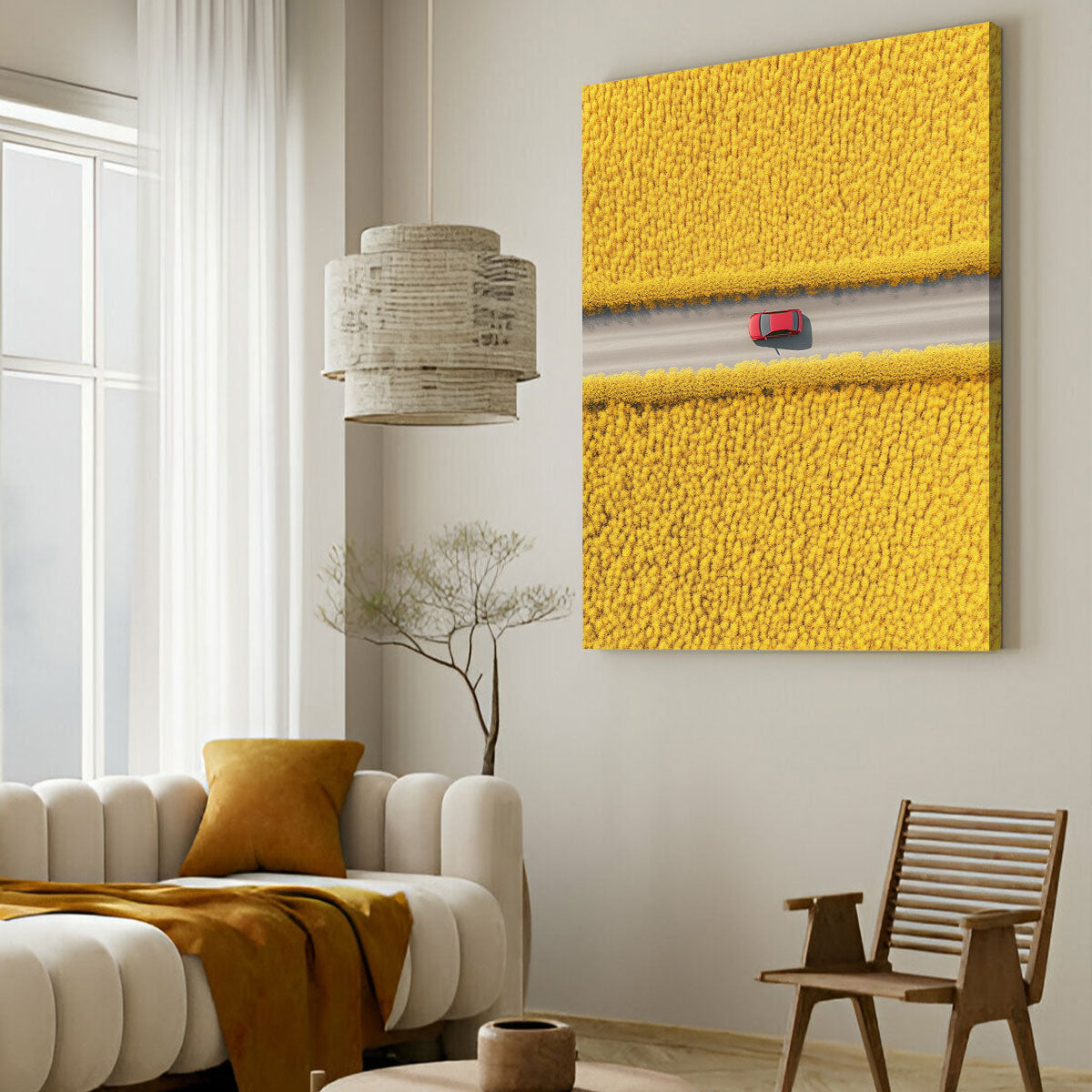 Sunny Journey Fine Arts Print