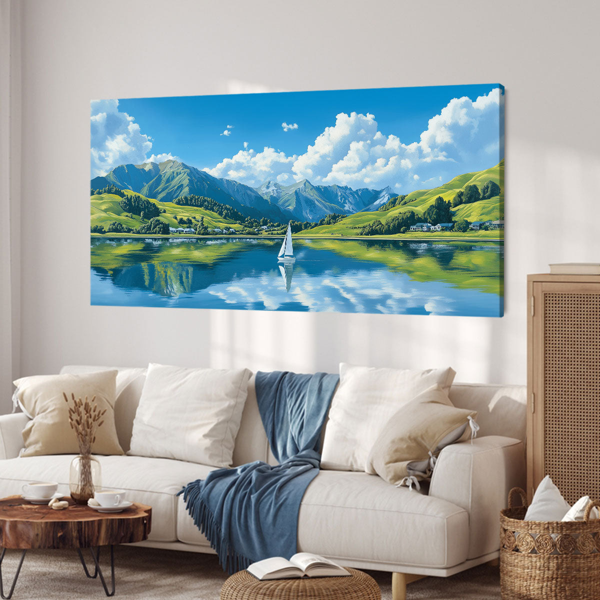 Peaceful New Zealand Fine Arts Print