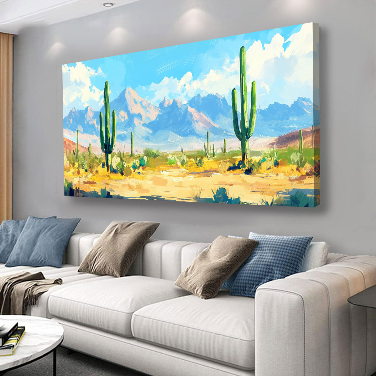 Desert Painting Arizona Art Canvas Wall Art