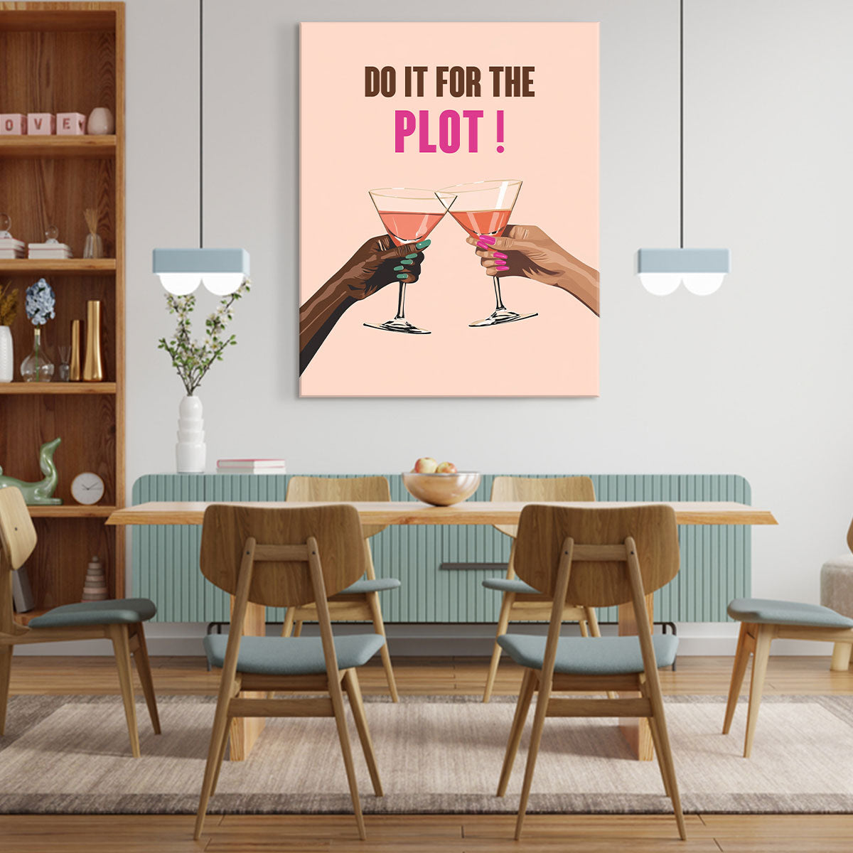 Do It For The Plot Modern Wall Artwork
