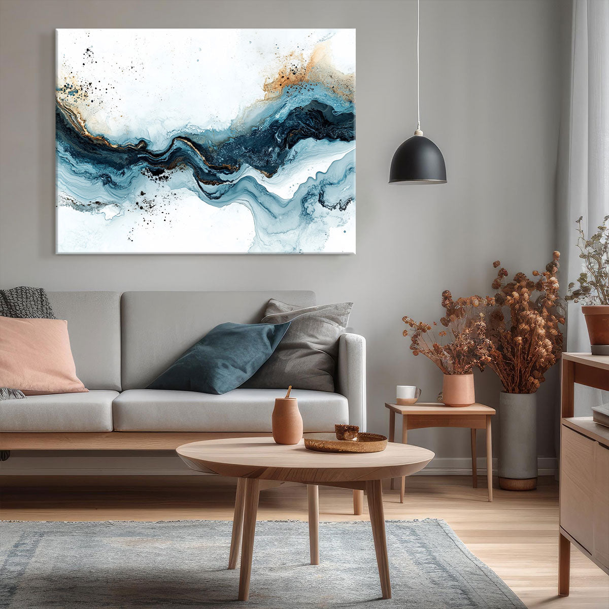 Contemporary Landscape Minimalist Canvas Print