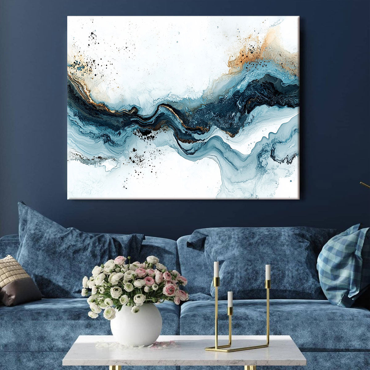 Contemporary Landscape Minimalist Canvas Print