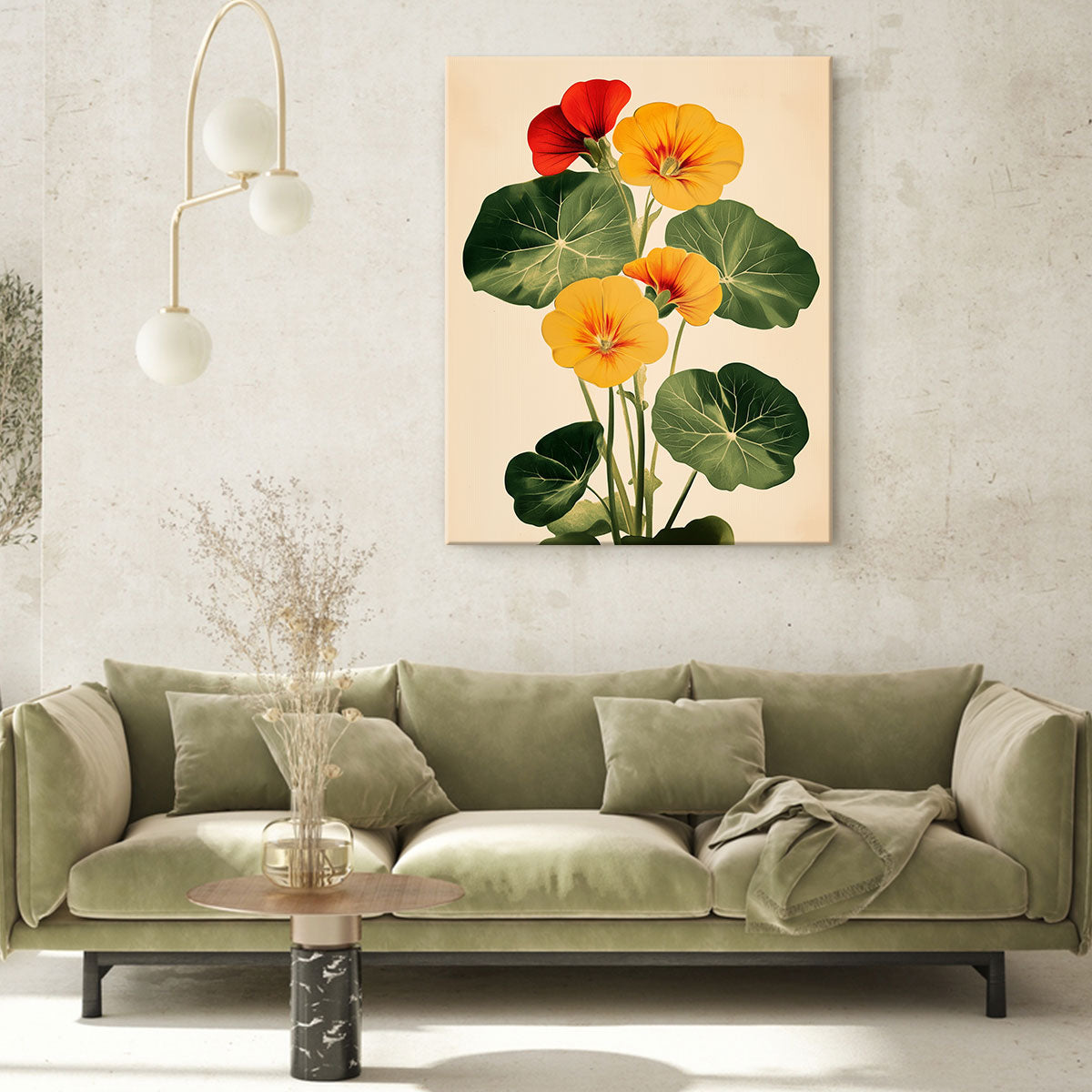 Botanical Retro Bloom Floral Vintage Artwork