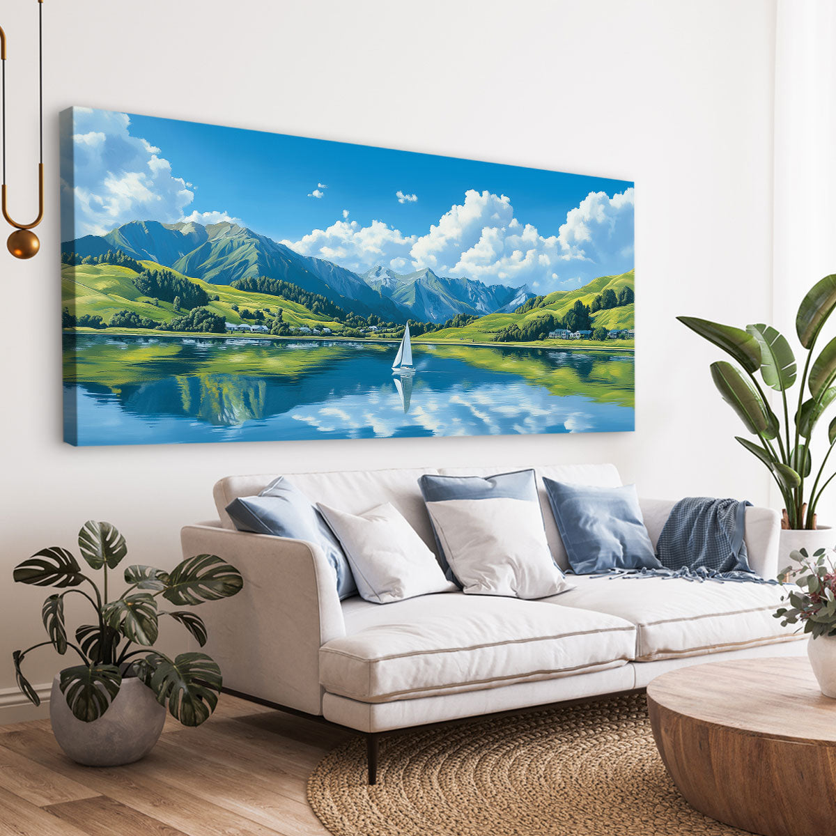 Peaceful New Zealand Fine Arts Print