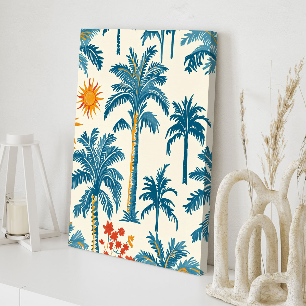 Autumnal Botanical Leaf Boho Wall Decor
