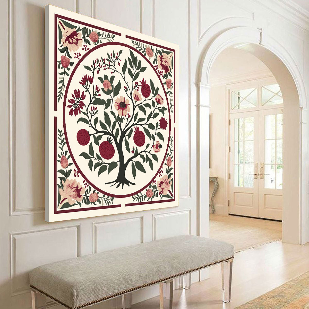 Floral Accents Boho Wall Decor
