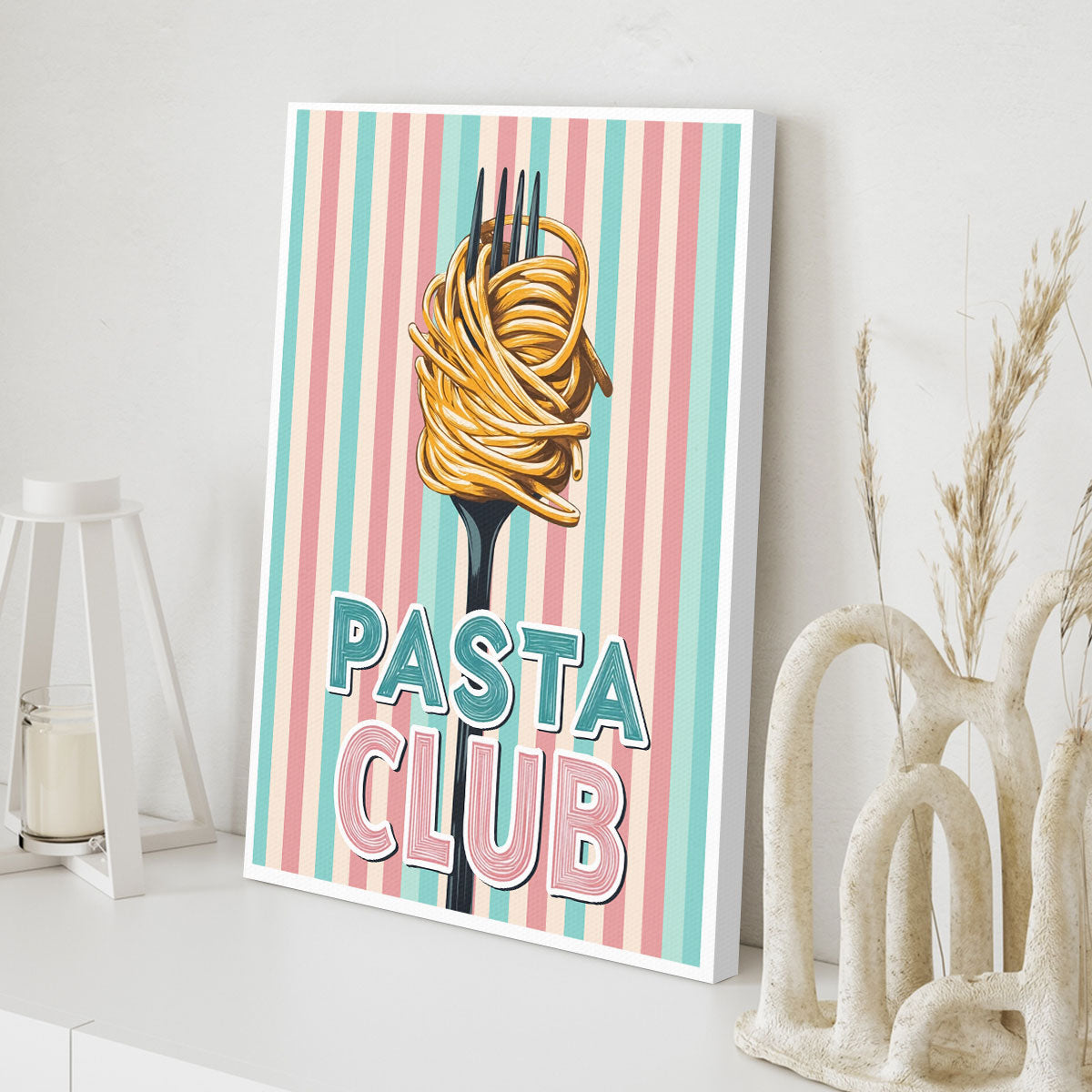 Pasta Club Modern Wall Artwork