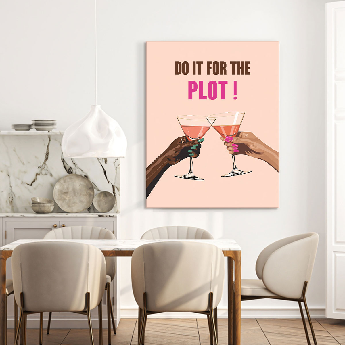 Do It For The Plot Modern Wall Artwork