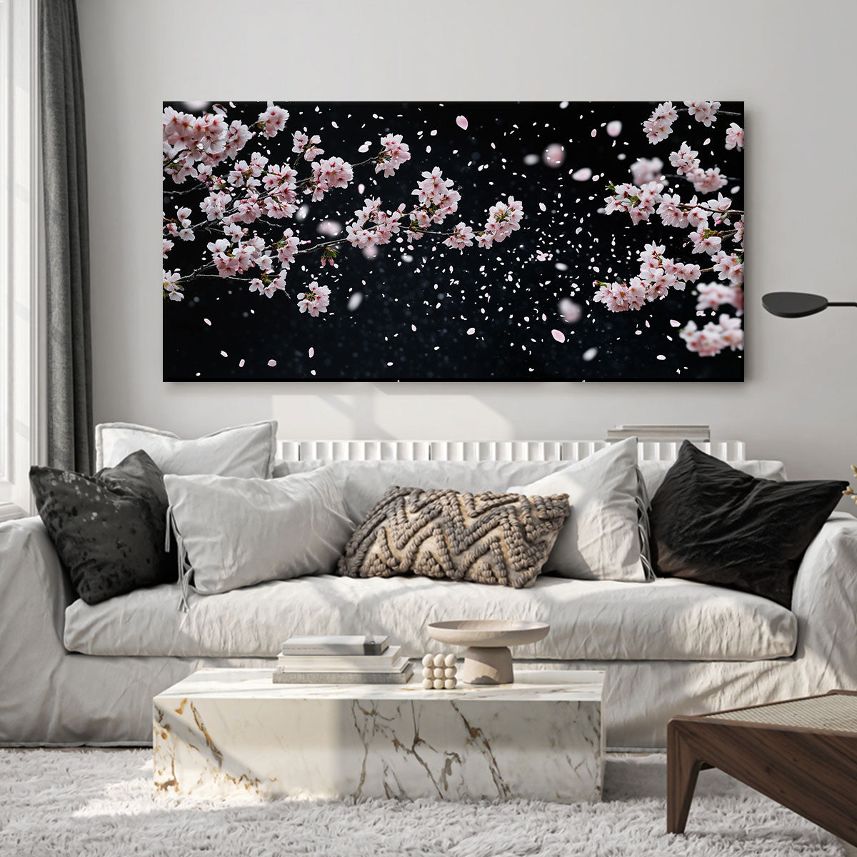 Ephemeral Cascade Floral Wall Decor
