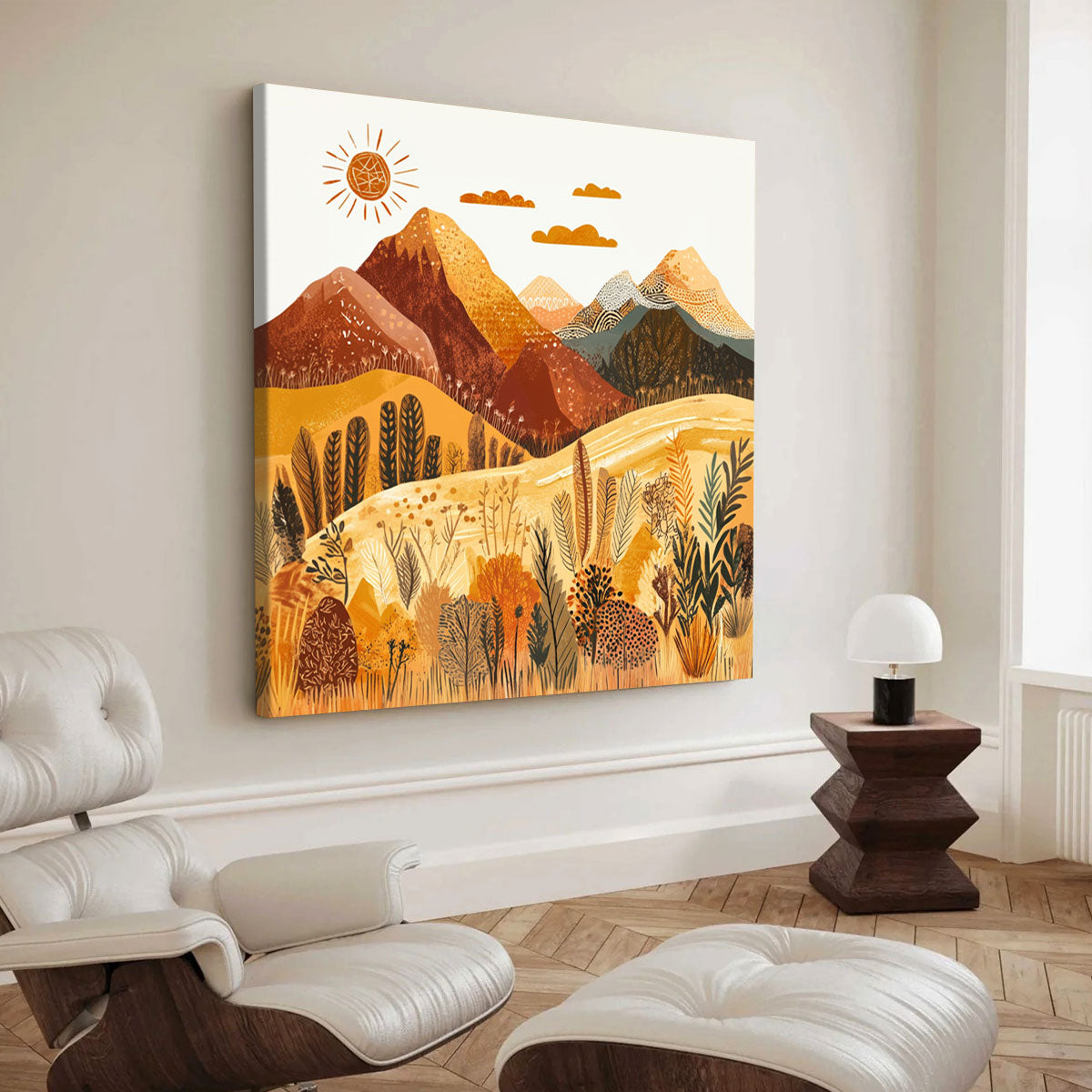 Autumn Mountain Boho Wall Decor