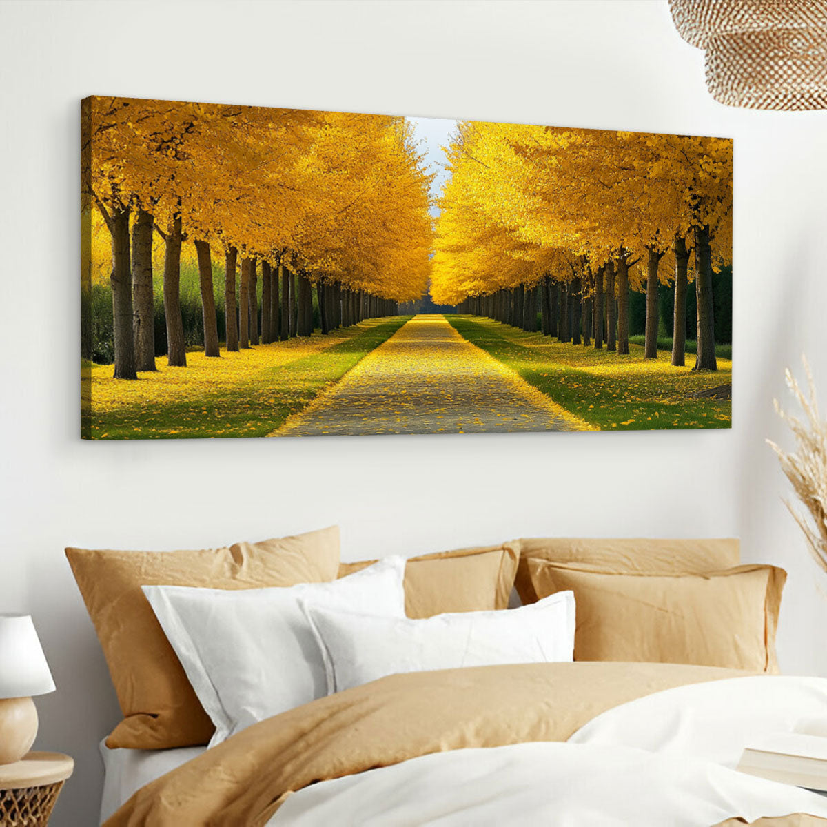 Chromatic Forest Fall Wall Art